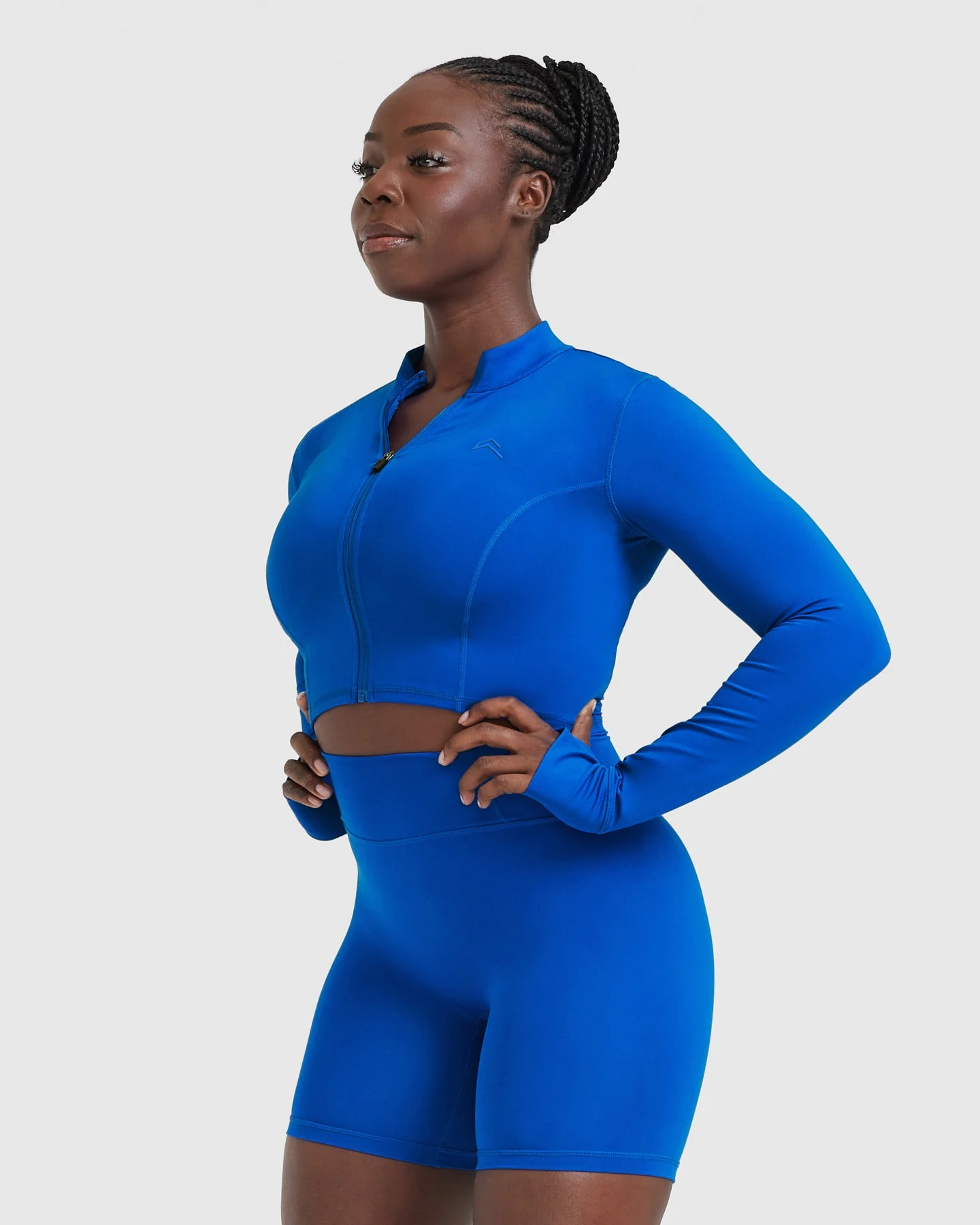 Timeless Crop Jacket | Cobalt - Image 3