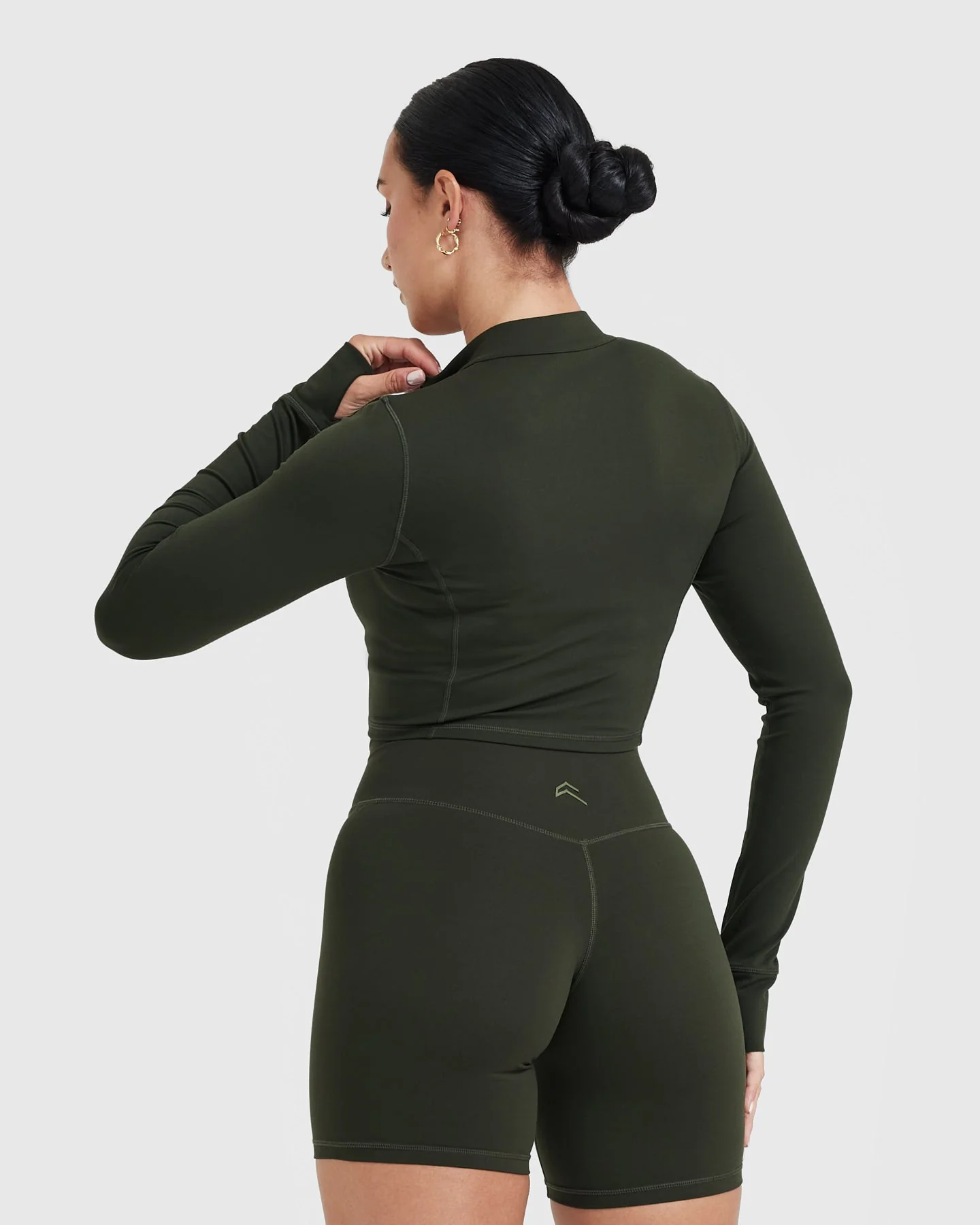 Timeless Crop Jacket | Khaki - Image 4