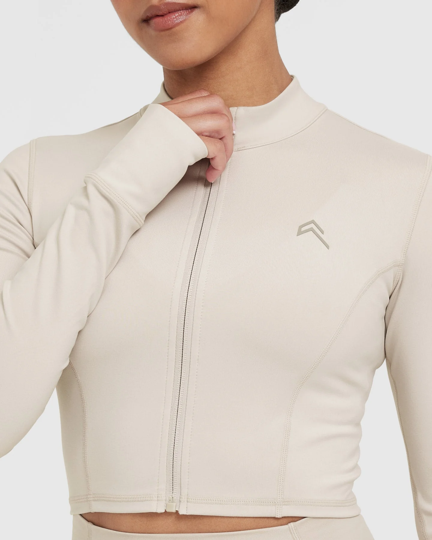 Timeless Crop Jacket | Sand - Image 3