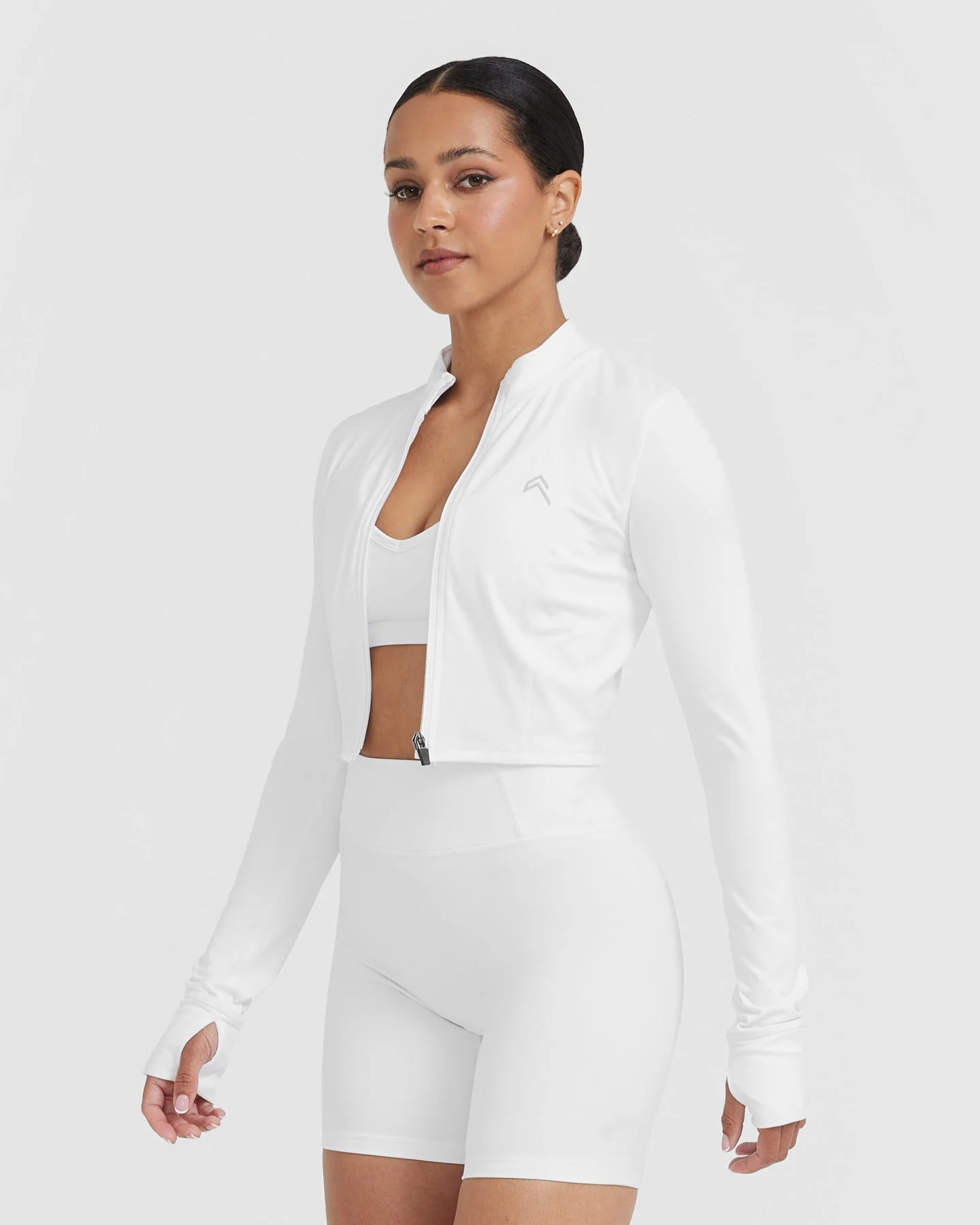 Timeless Crop Jacket | White - Image 2