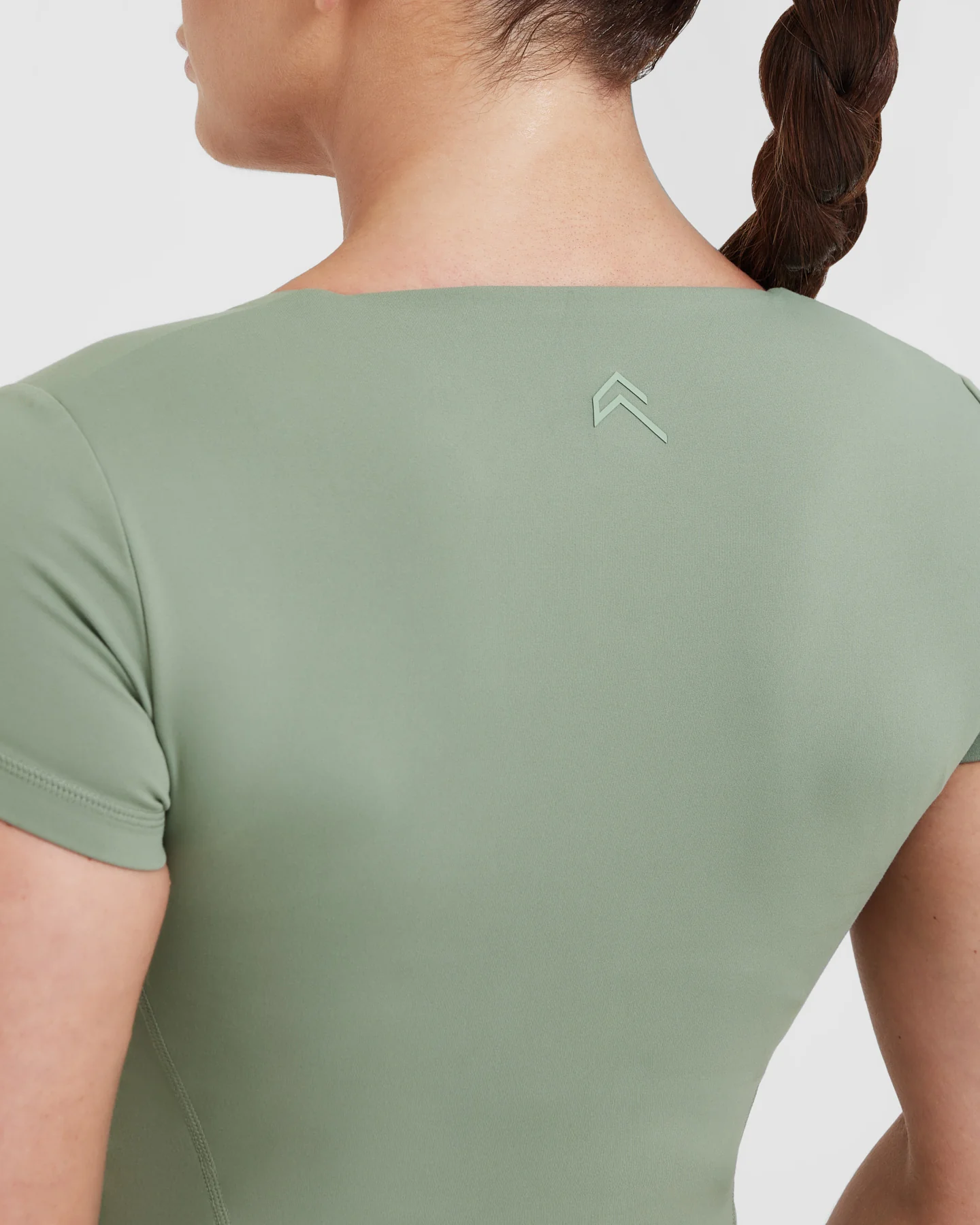 Timeless Crop Short Sleeve Tee | Sage - Image 4