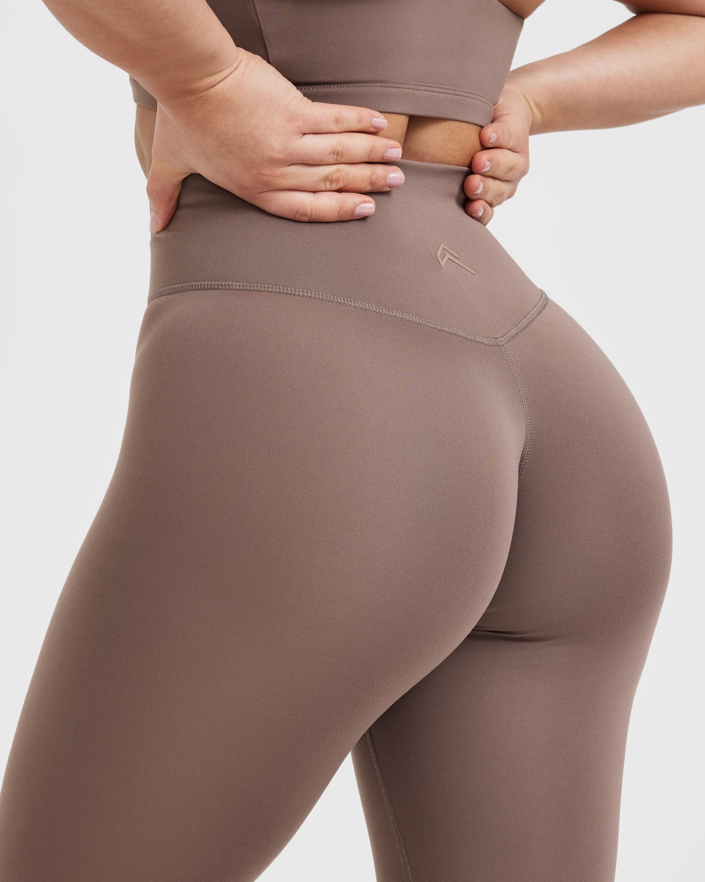 Timeless High Waisted Leggings | Cool Brown - Image 5