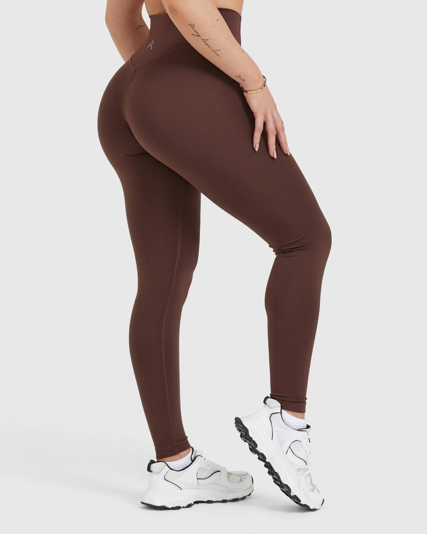 Timeless High Waisted Leggings | Espresso - Image 2