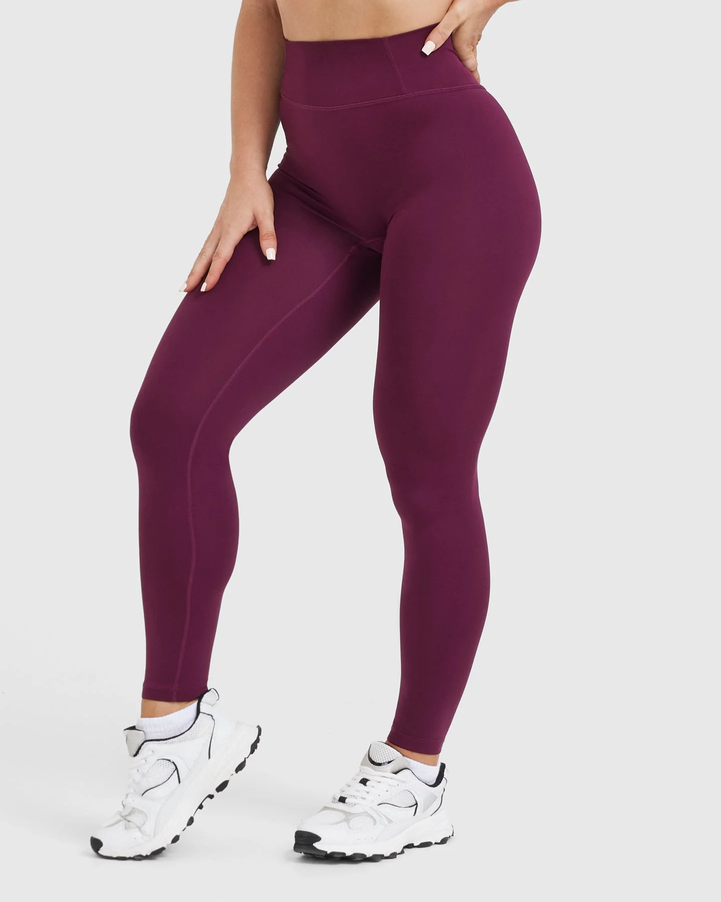 Timeless High Waisted Leggings | Ripe Fig - Image 3