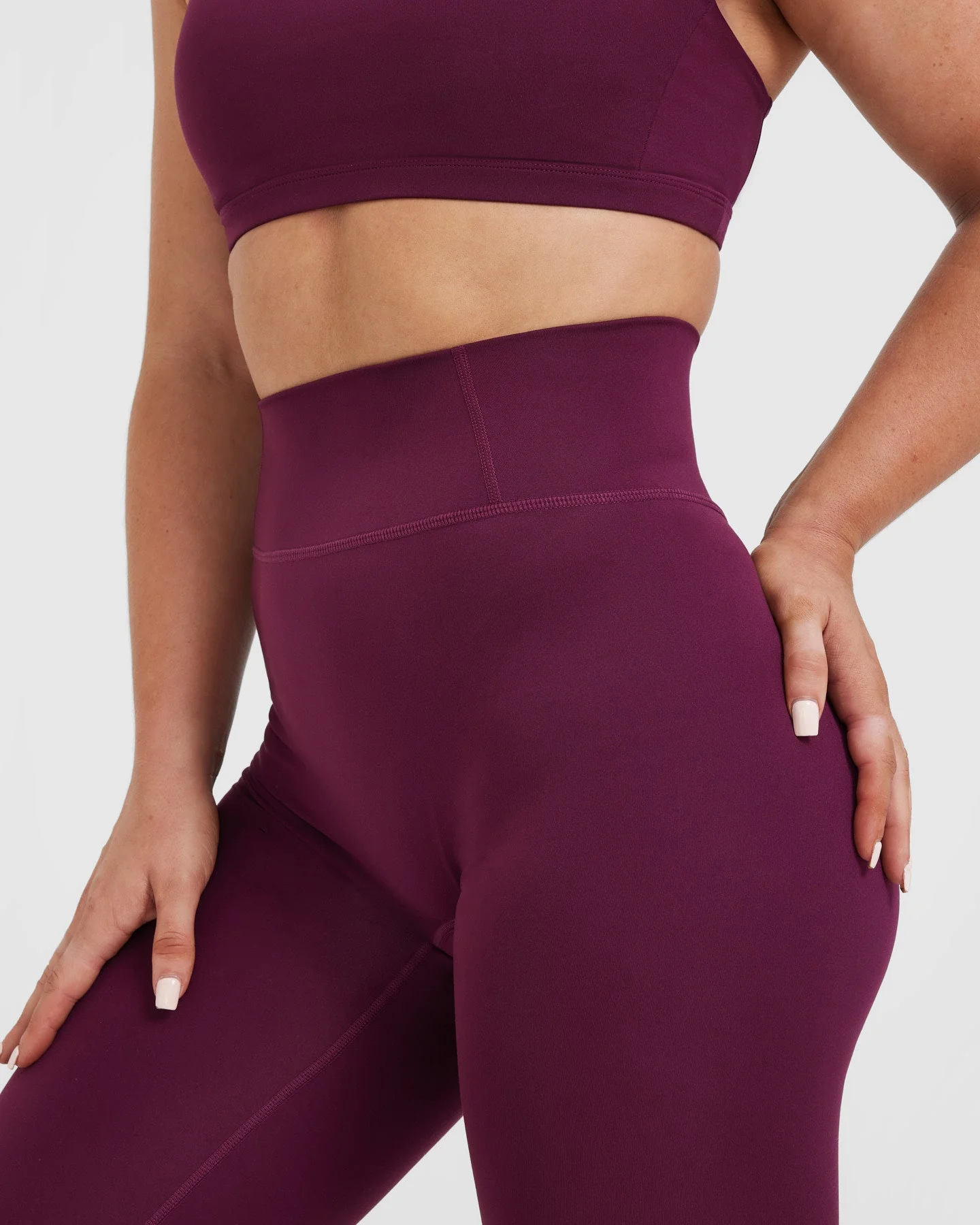Timeless High Waisted Leggings | Ripe Fig - Image 4