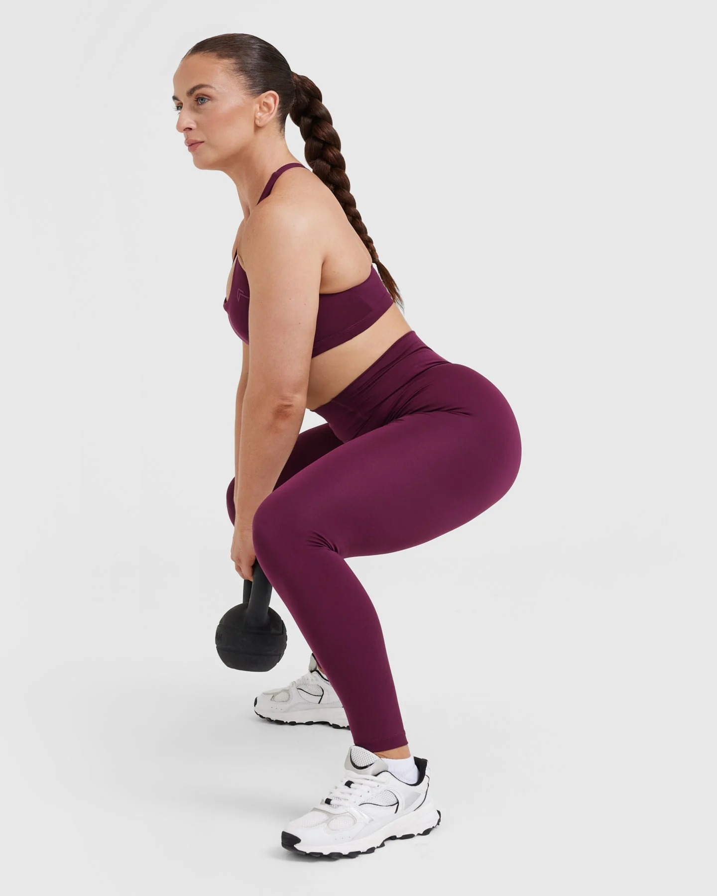 Timeless High Waisted Leggings | Ripe Fig - Image 6