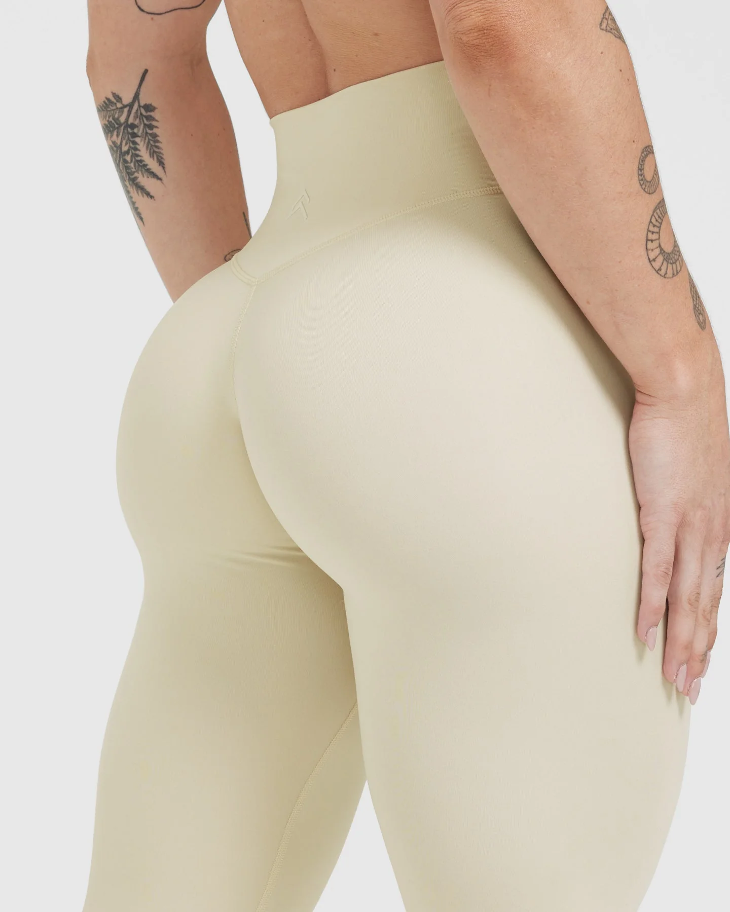 Timeless High Waisted Leggings | Vanilla - Image 5