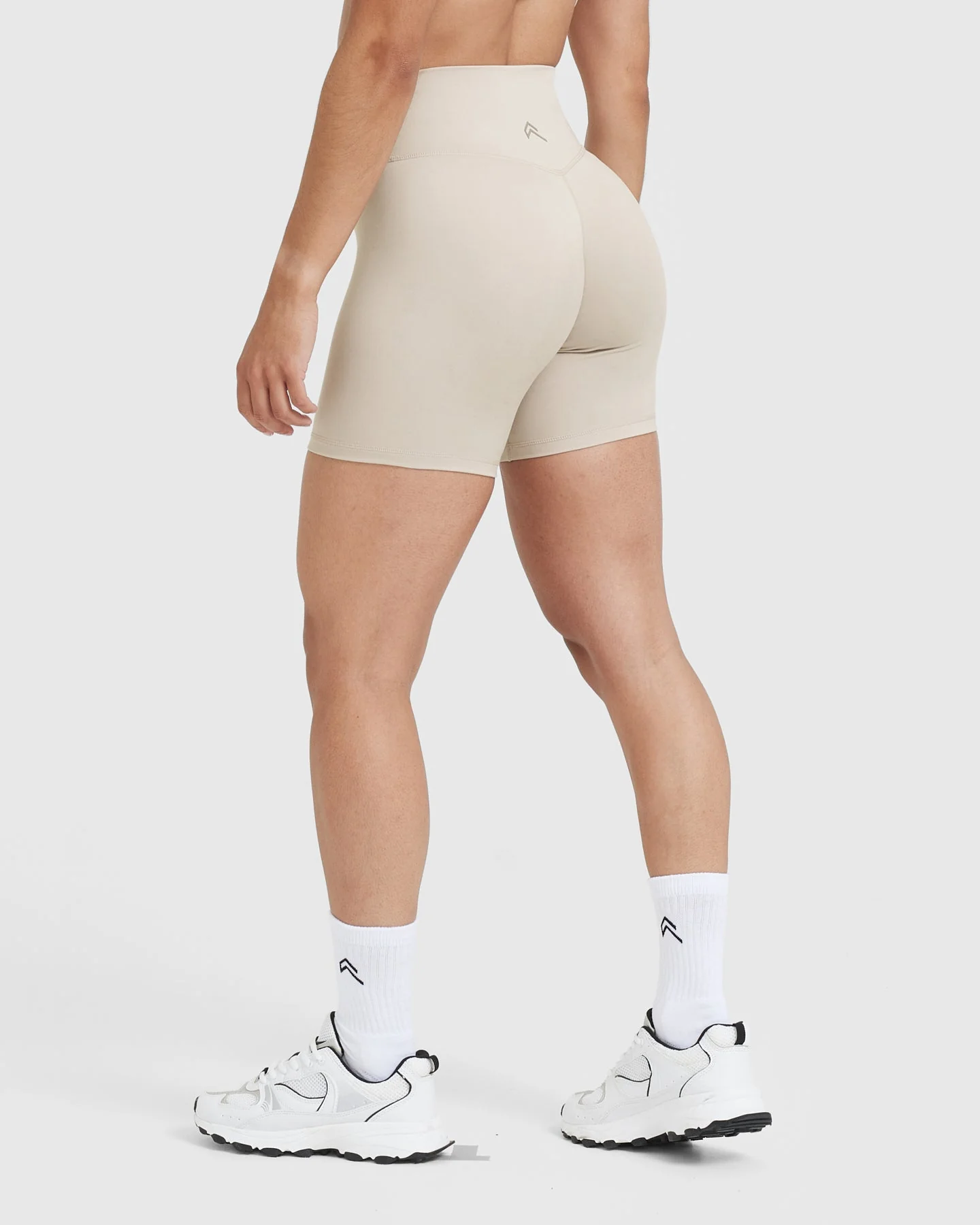 Timeless High Waisted Shorts 6" | Sand - Image 2