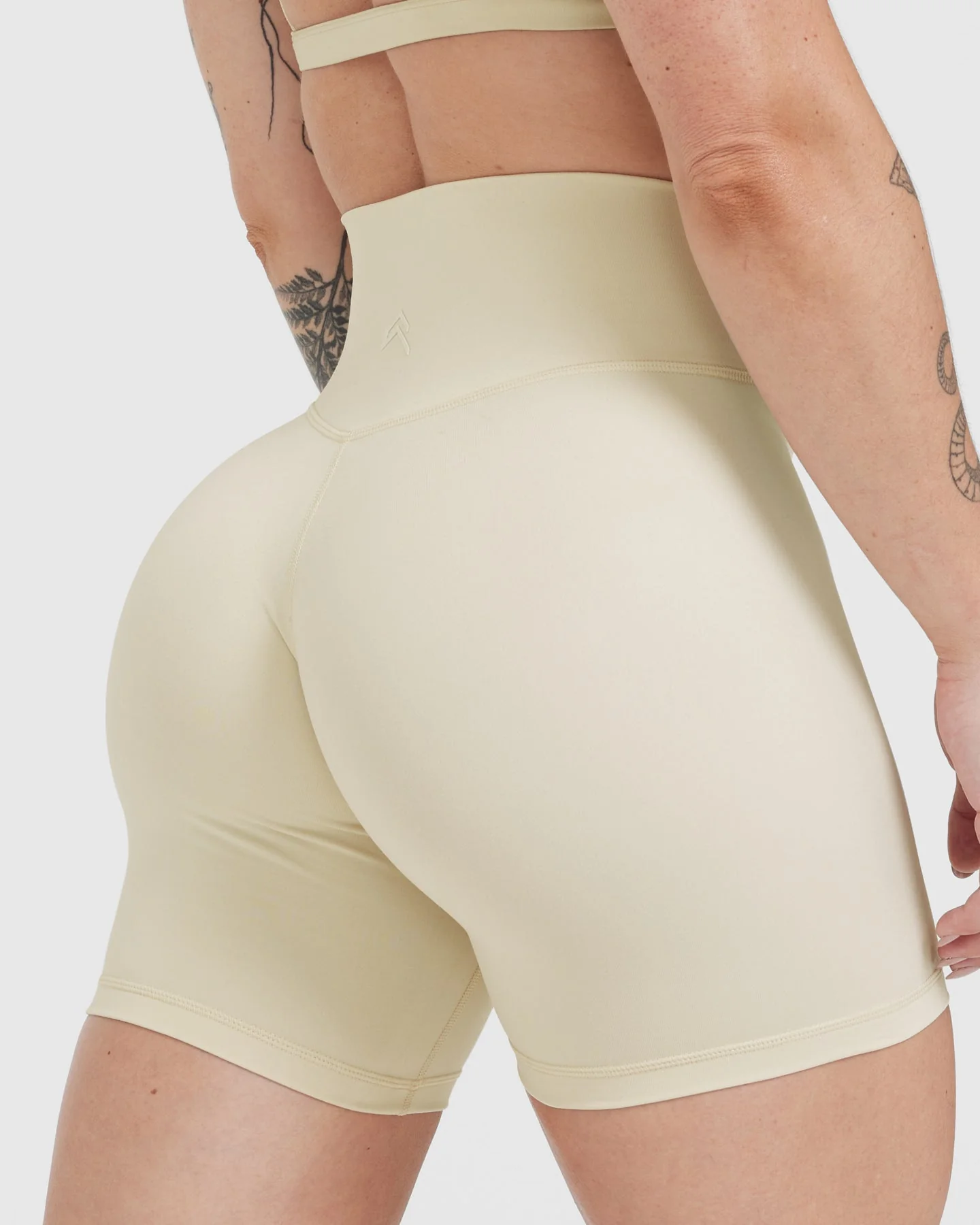 Timeless High Waisted Shorts 6" | Vanilla - Image 5