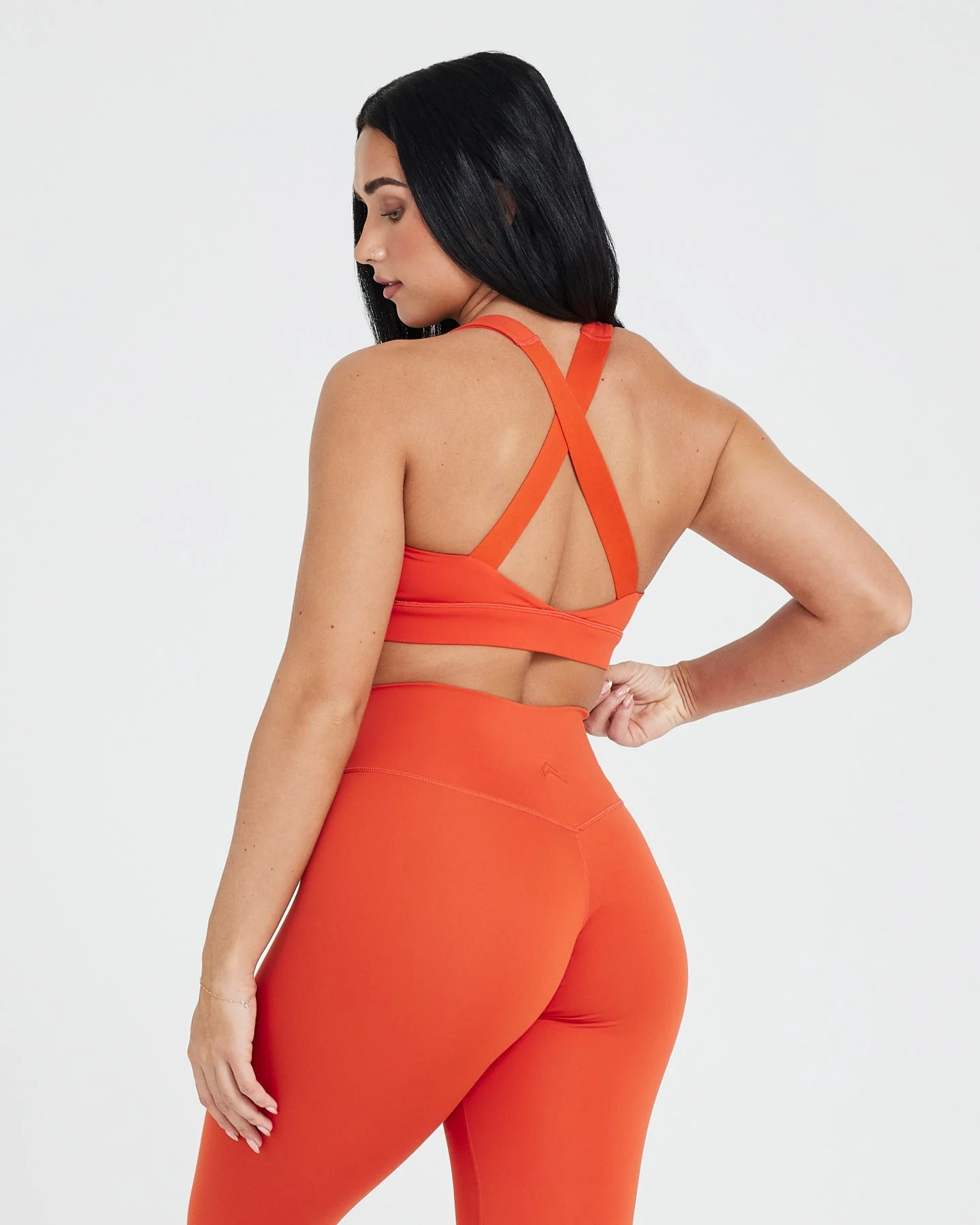 Timeless Wide Strap Sports Bra | Spice - Image 2