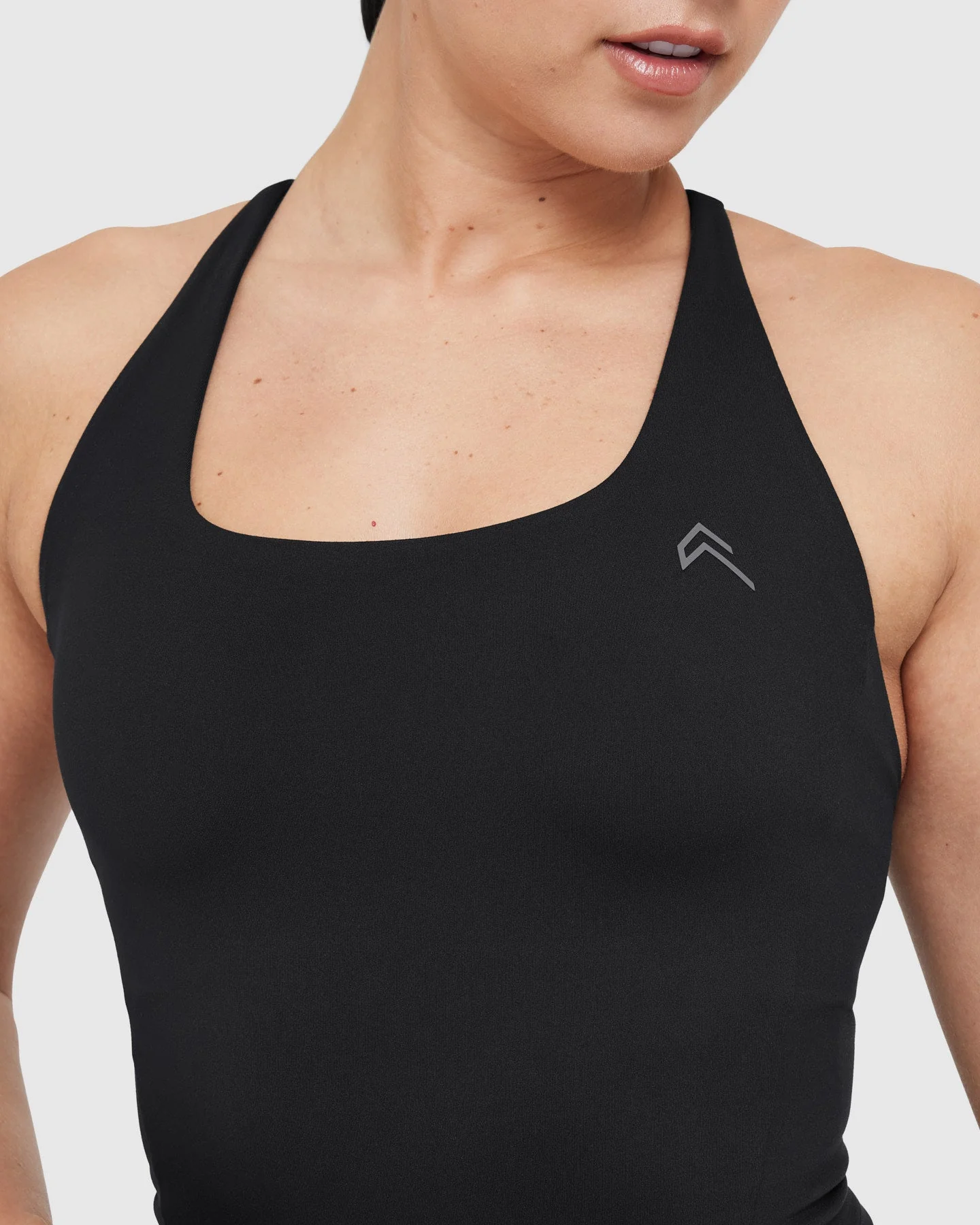 Timeless Square Neck Mid Vest | Black - Image 4