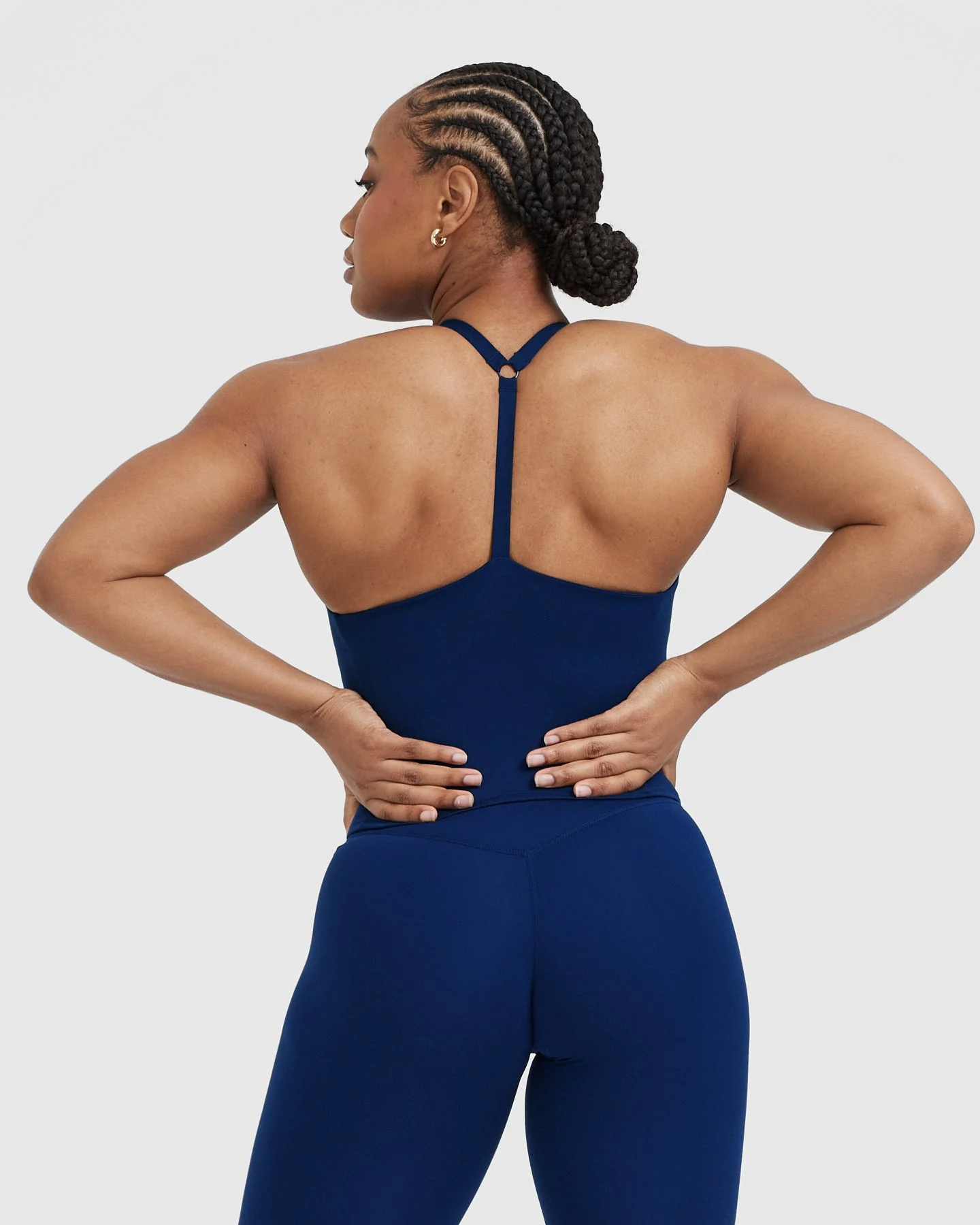 Timeless Square Neck Mid Vest | Midnight - Image 2