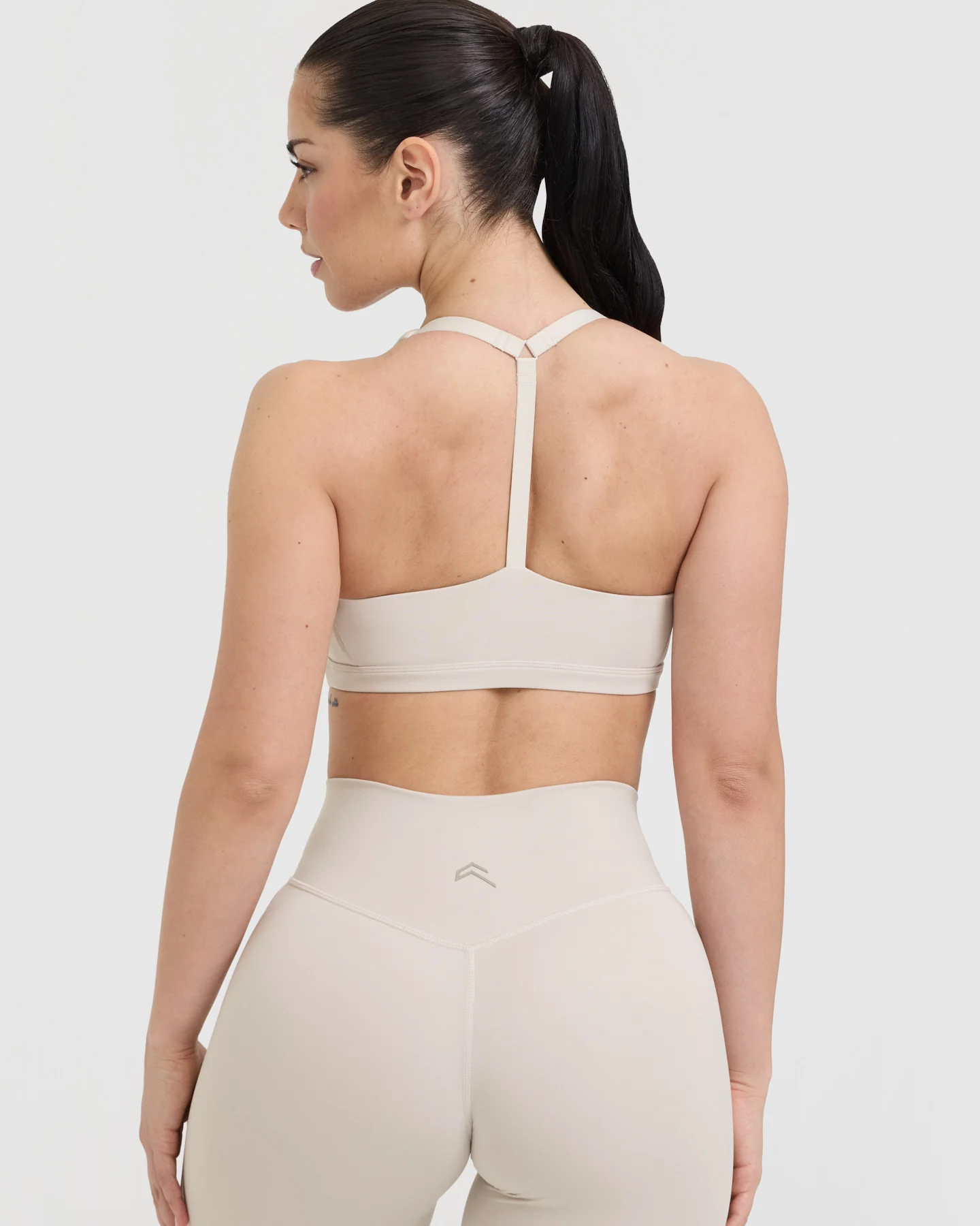 Timeless Square Neck Sports Bra | Sand - Image 5