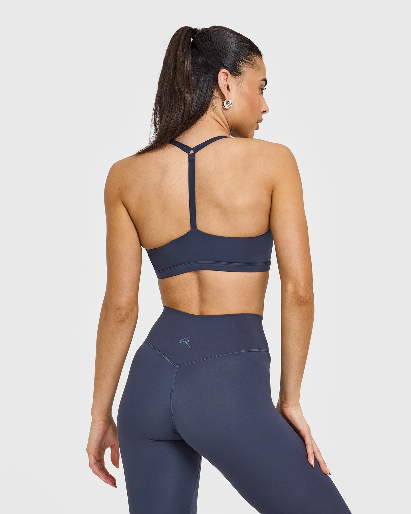 Timeless Square Neck Sports Bra | True Blue - Image 2