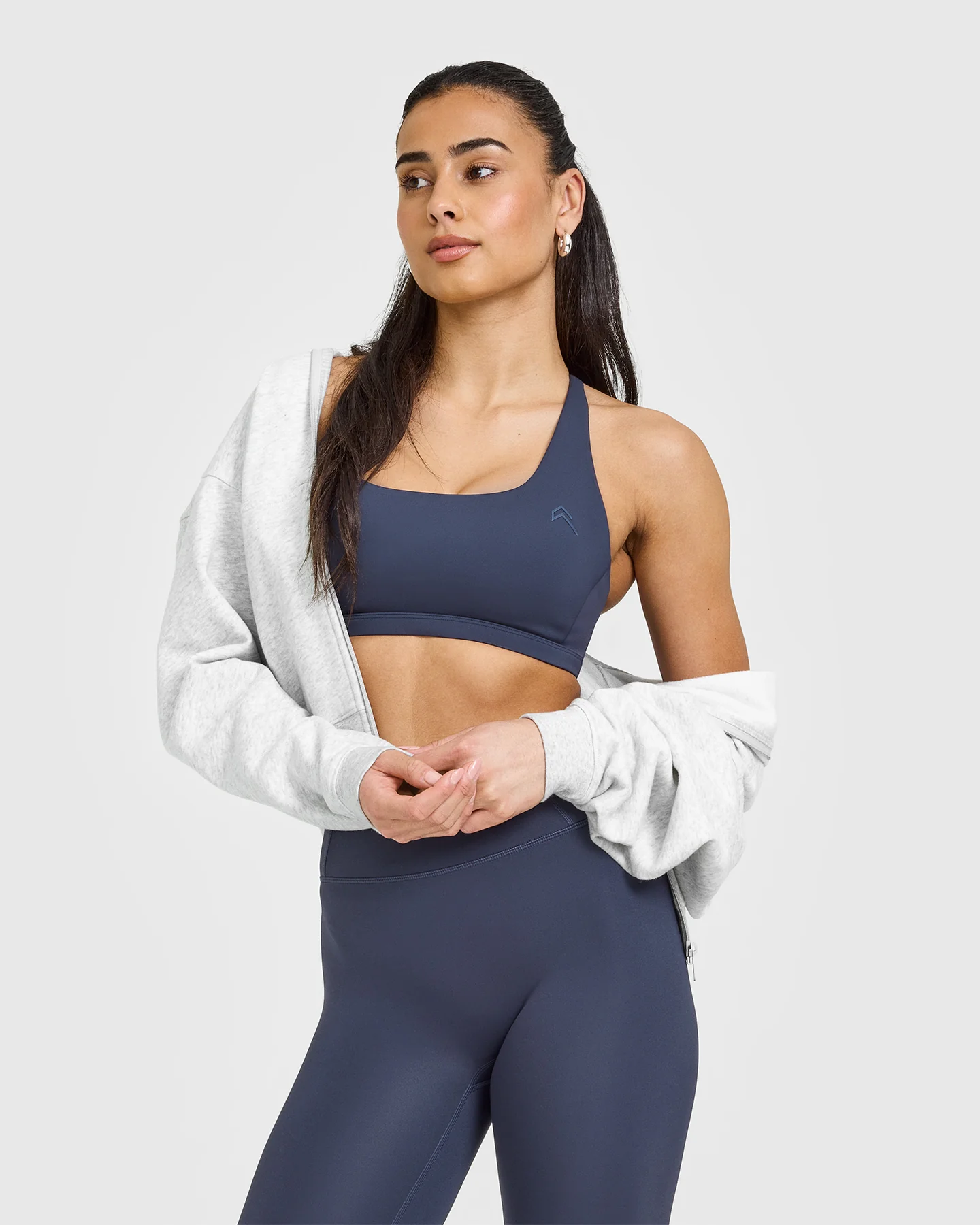 Timeless Square Neck Sports Bra | True Blue - Image 6
