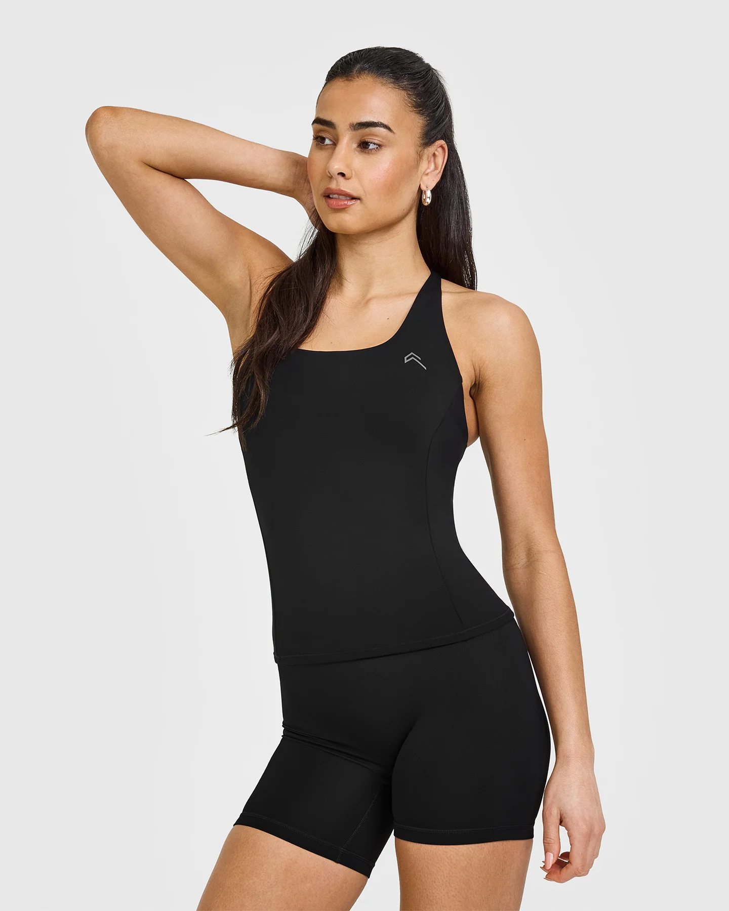 Timeless Square Neck Vest | Black
