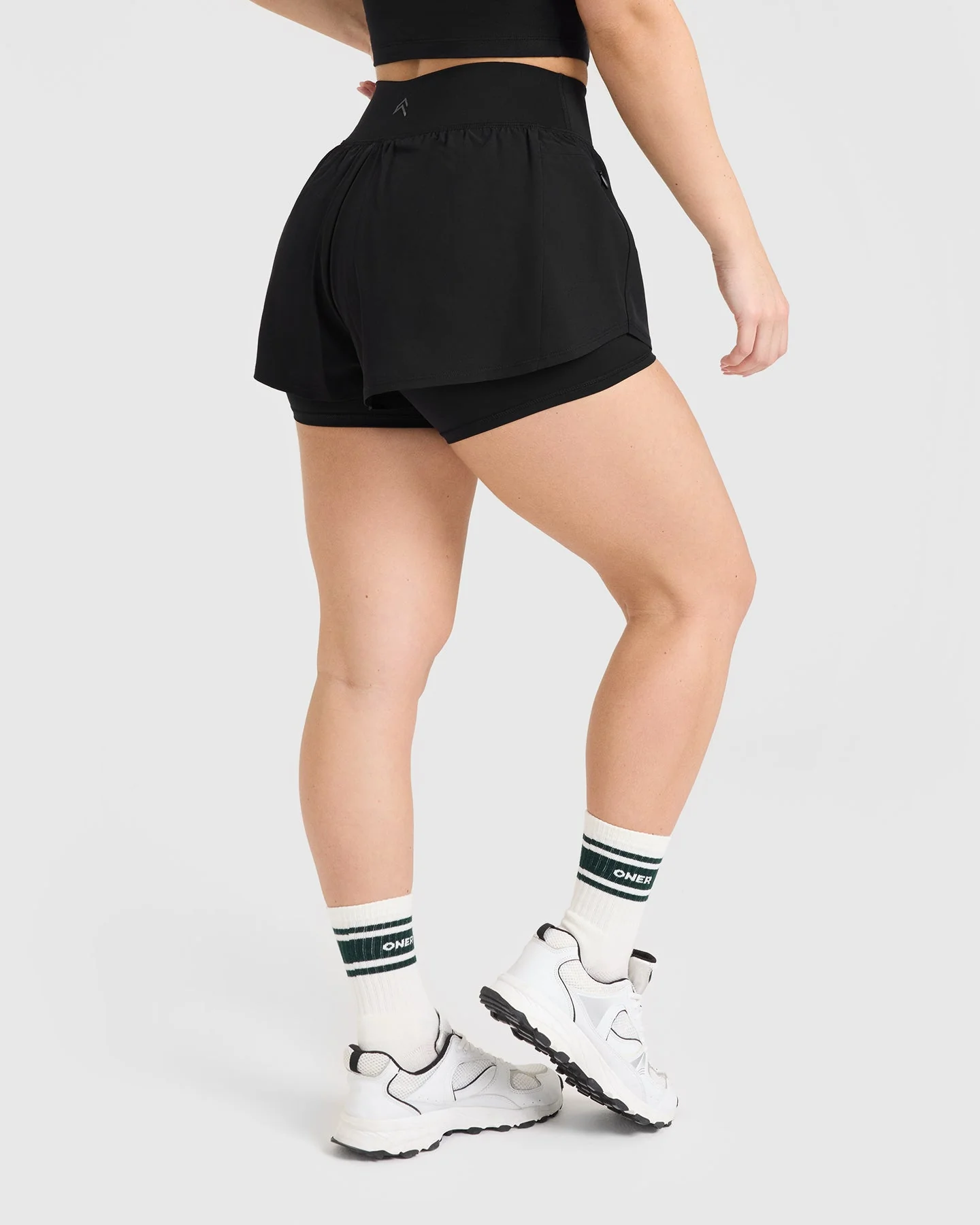 UnifiedMove™ Double Layer Shorts 5" | Black - Image 2