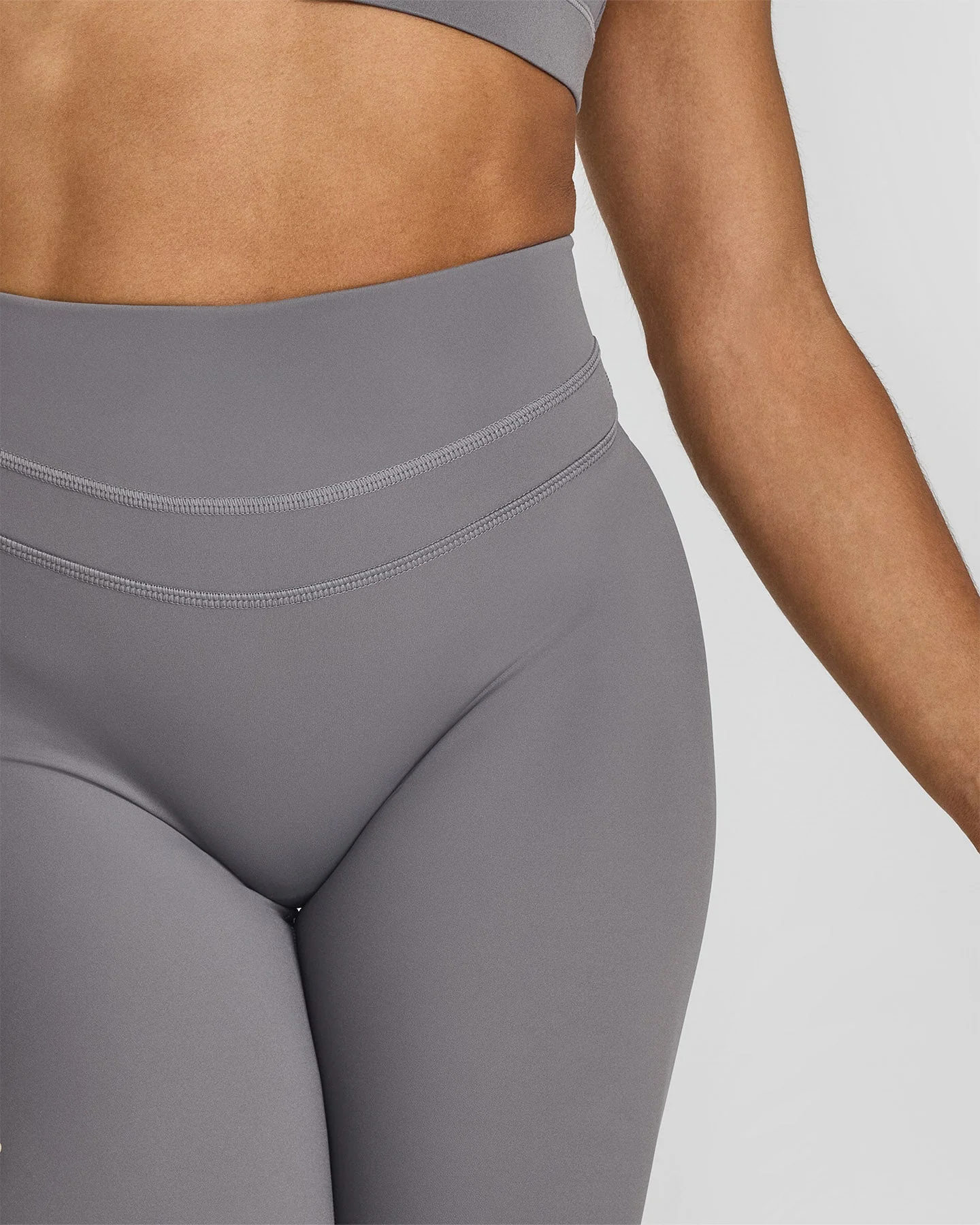 UnifiedMove™ High Waisted Leggings | Ash Grey - Image 4