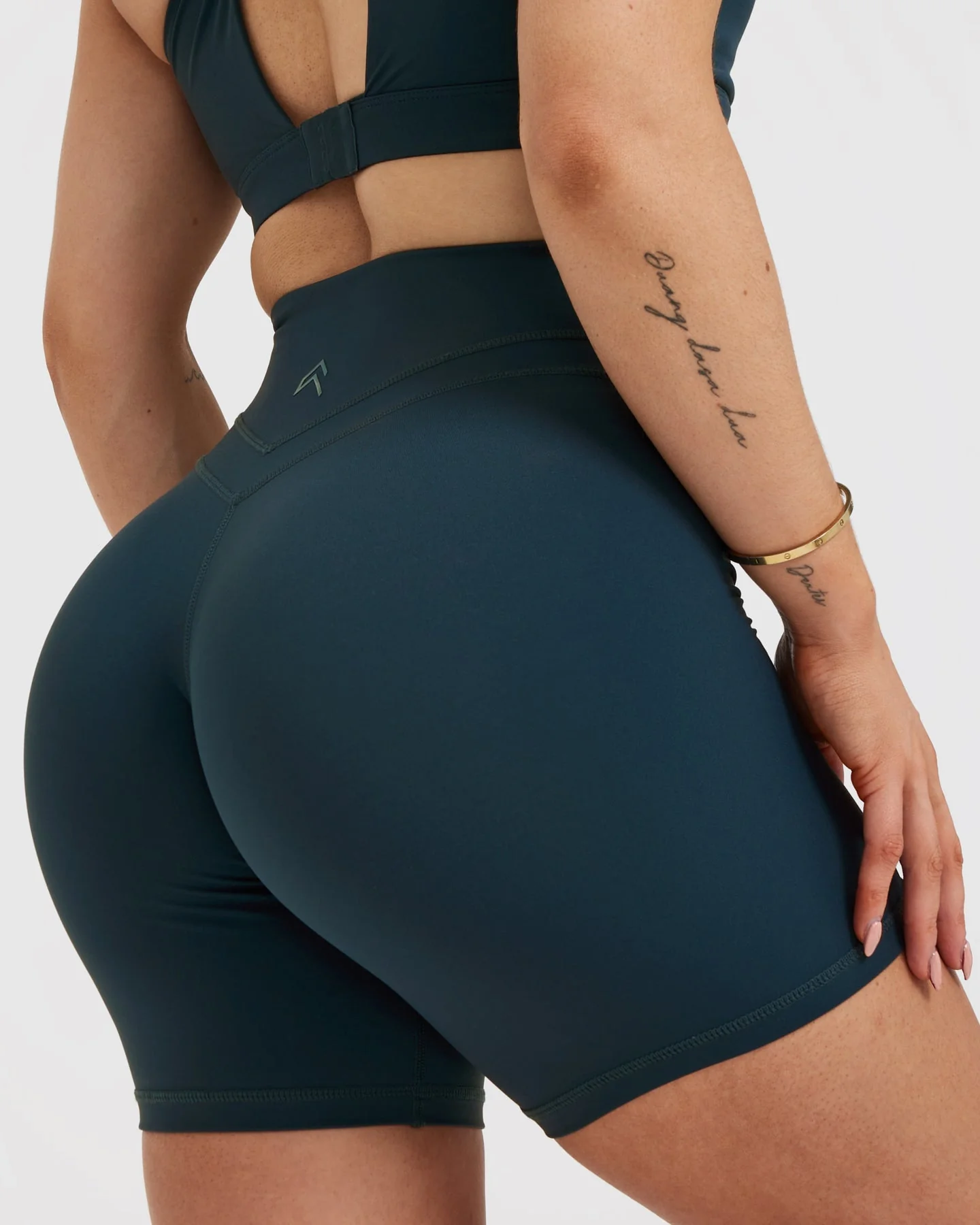 UnifiedMove™ High Waisted Shorts 6" | Oil Blue - Image 5