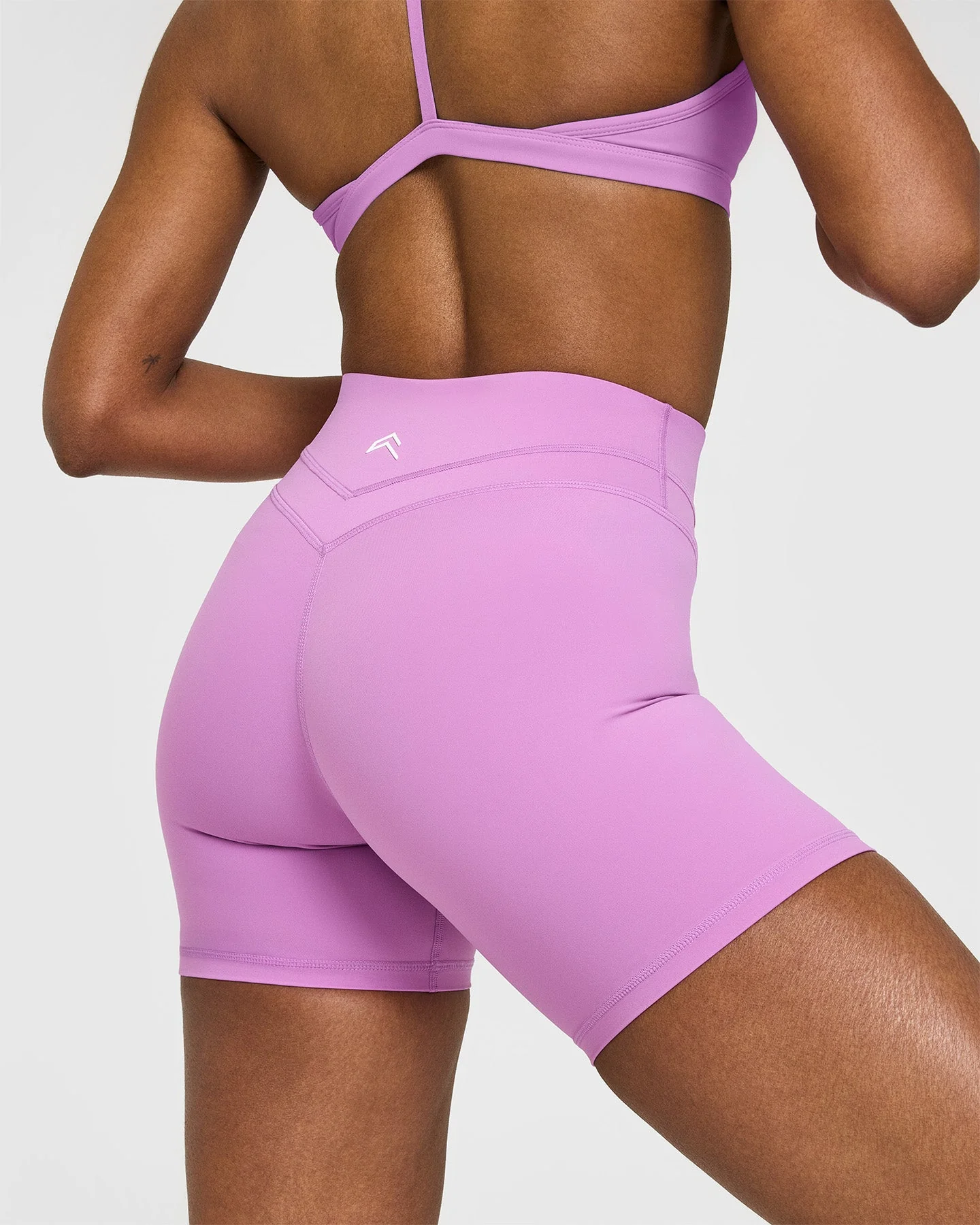 UnifiedMove™ High Waisted Shorts 6" | Orchid Purple - Image 5