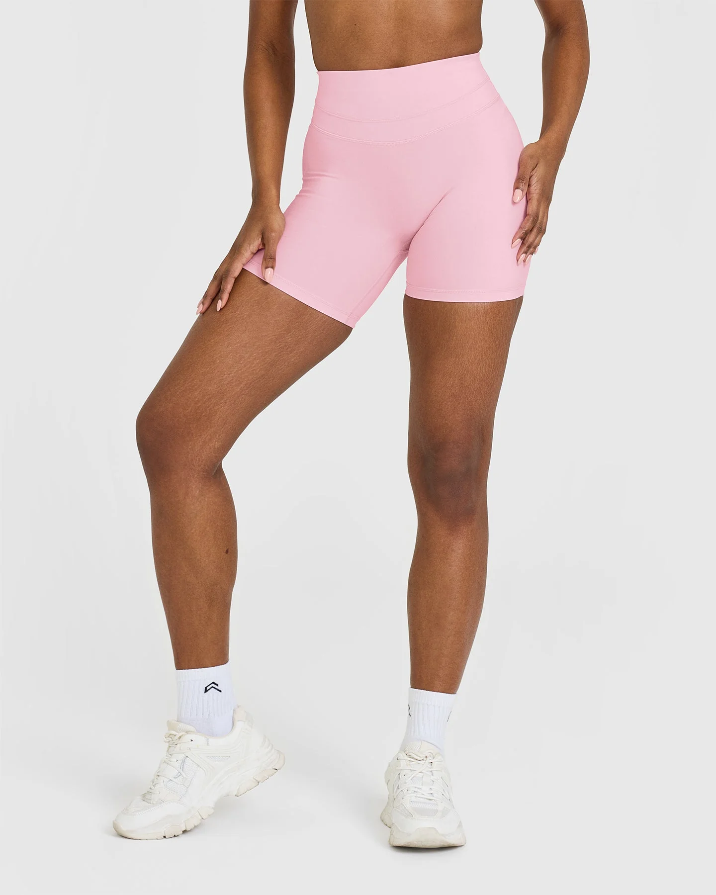 UnifiedMove™ High Waisted Shorts 6" | Petal Pink