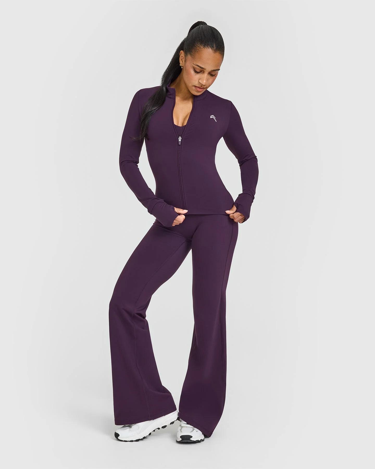 UnifiedMove™ Jacket White Logo | Blackberry Purple - Image 3