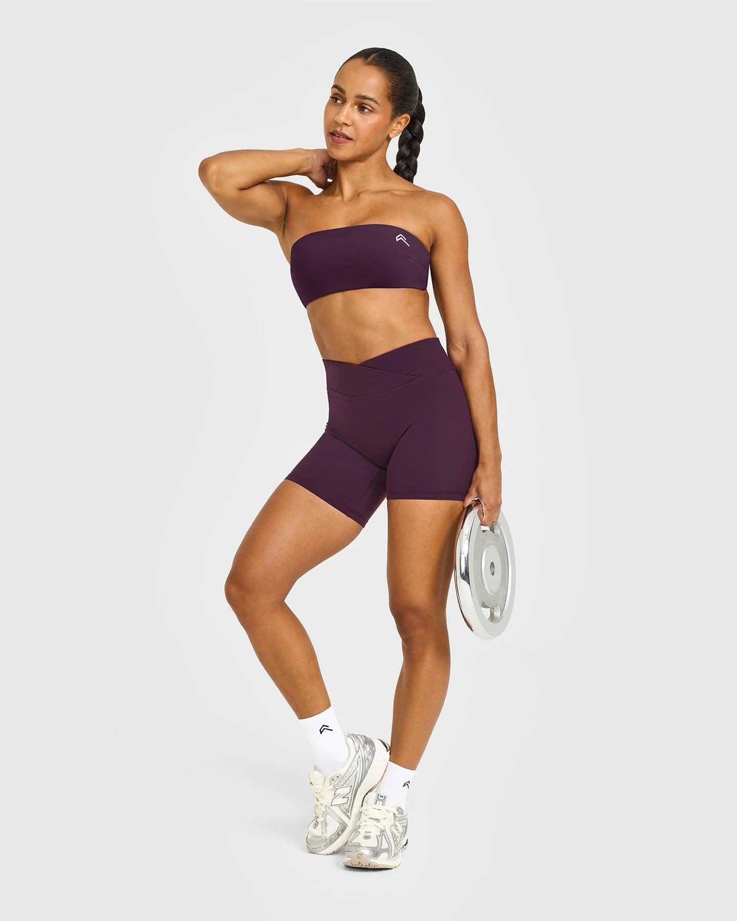 UnifiedMove™ Micro Bandeau Bralette | Blackberry Purple - Image 3