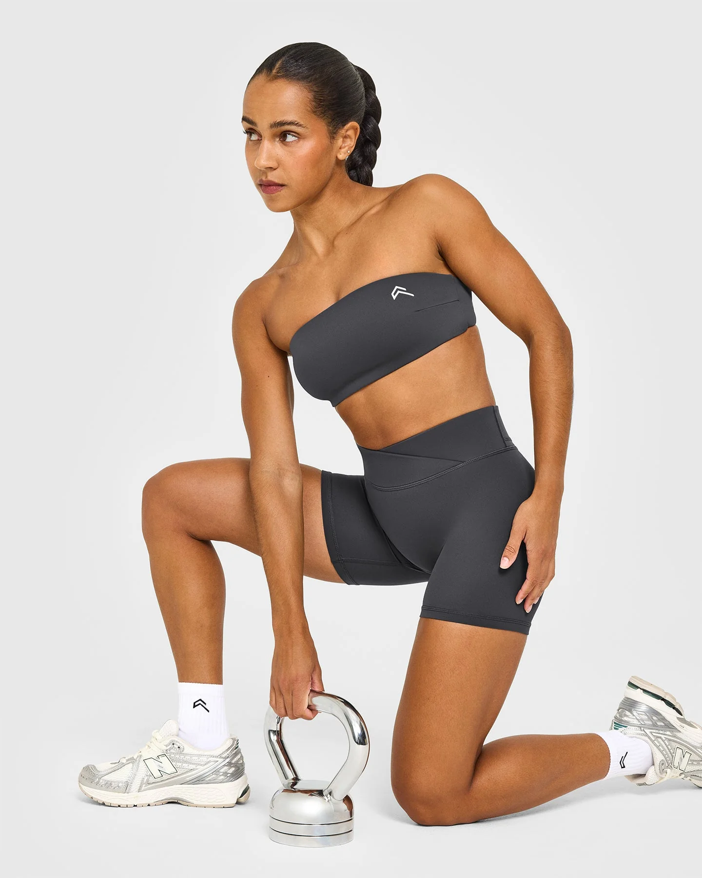 UnifiedMove™ Micro Bandeau Bralette | Coal - Image 2