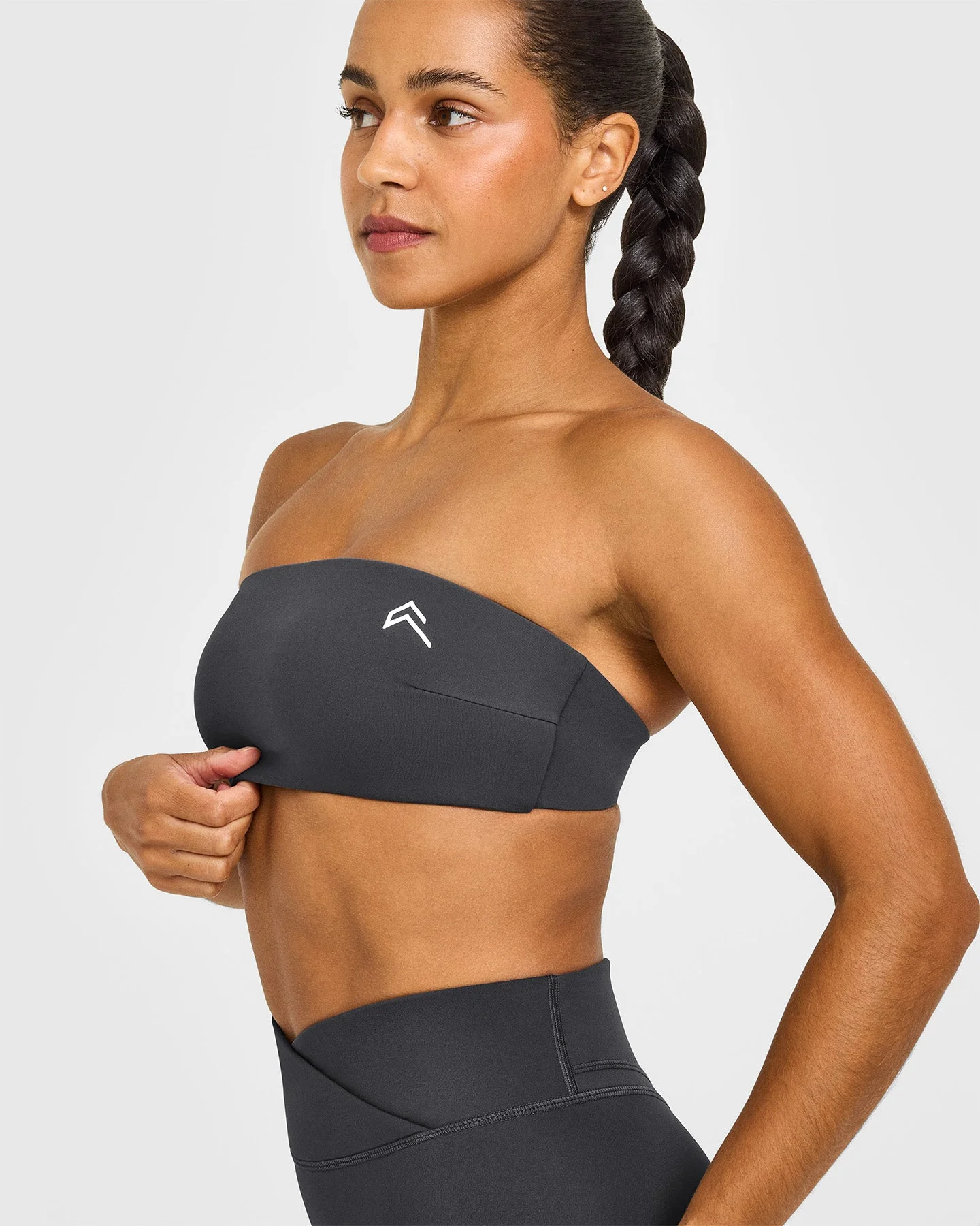 UnifiedMove™ Micro Bandeau Bralette | Coal - Image 6