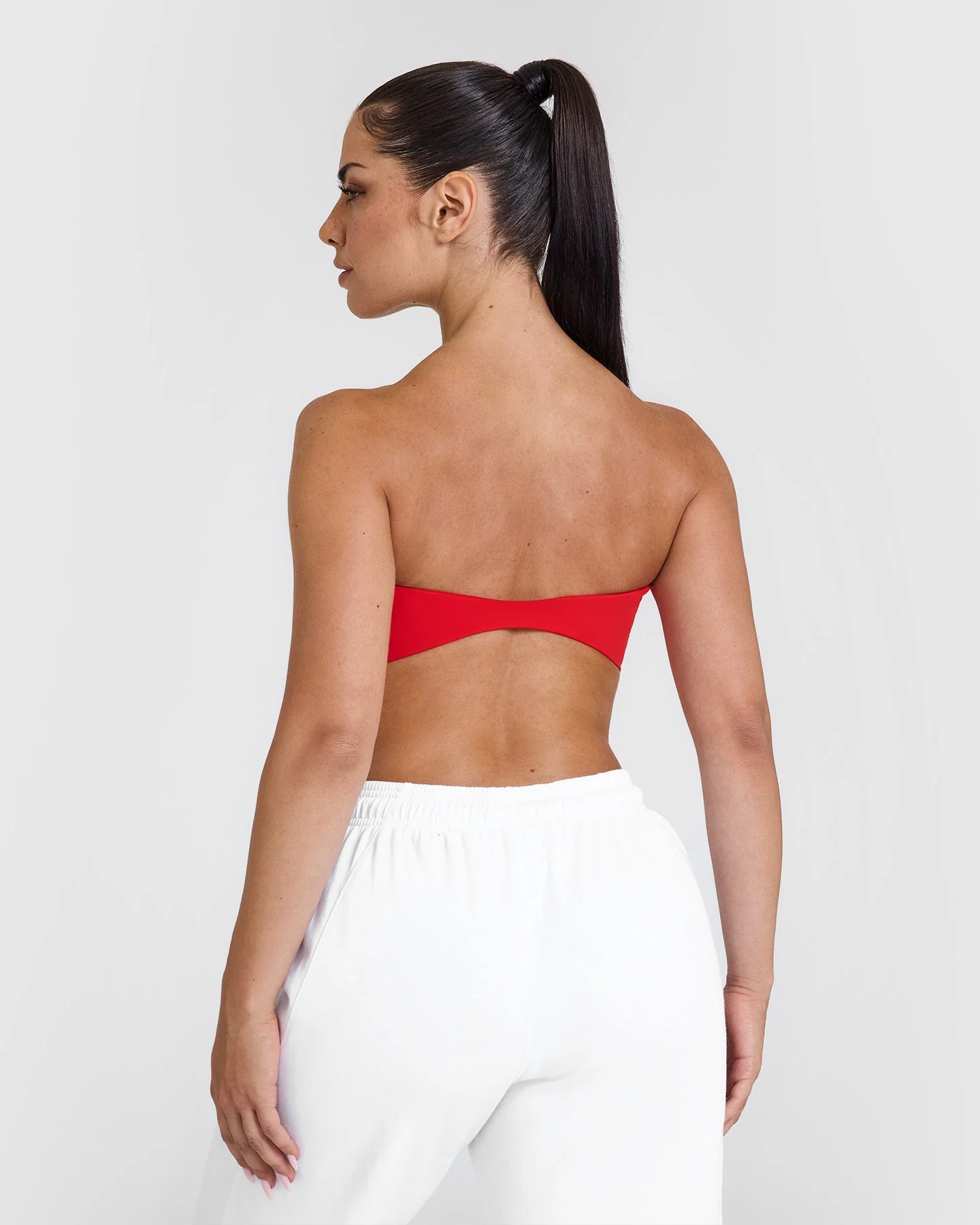 UnifiedMove™ Micro Bandeau Bralette | Muscle Mommy Red - Image 2