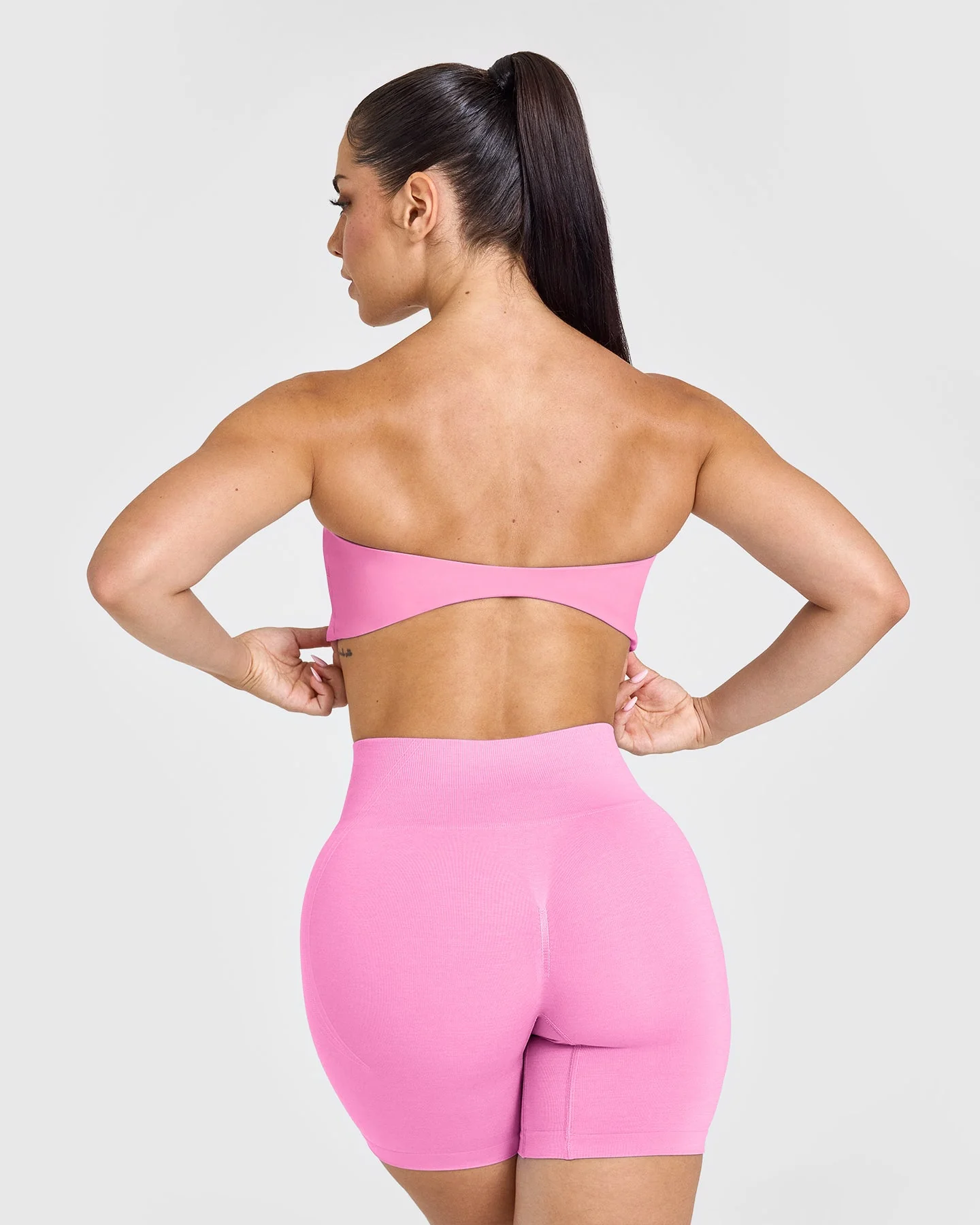 UnifiedMove™ Micro Bandeau Bralette | Power Pink - Image 2