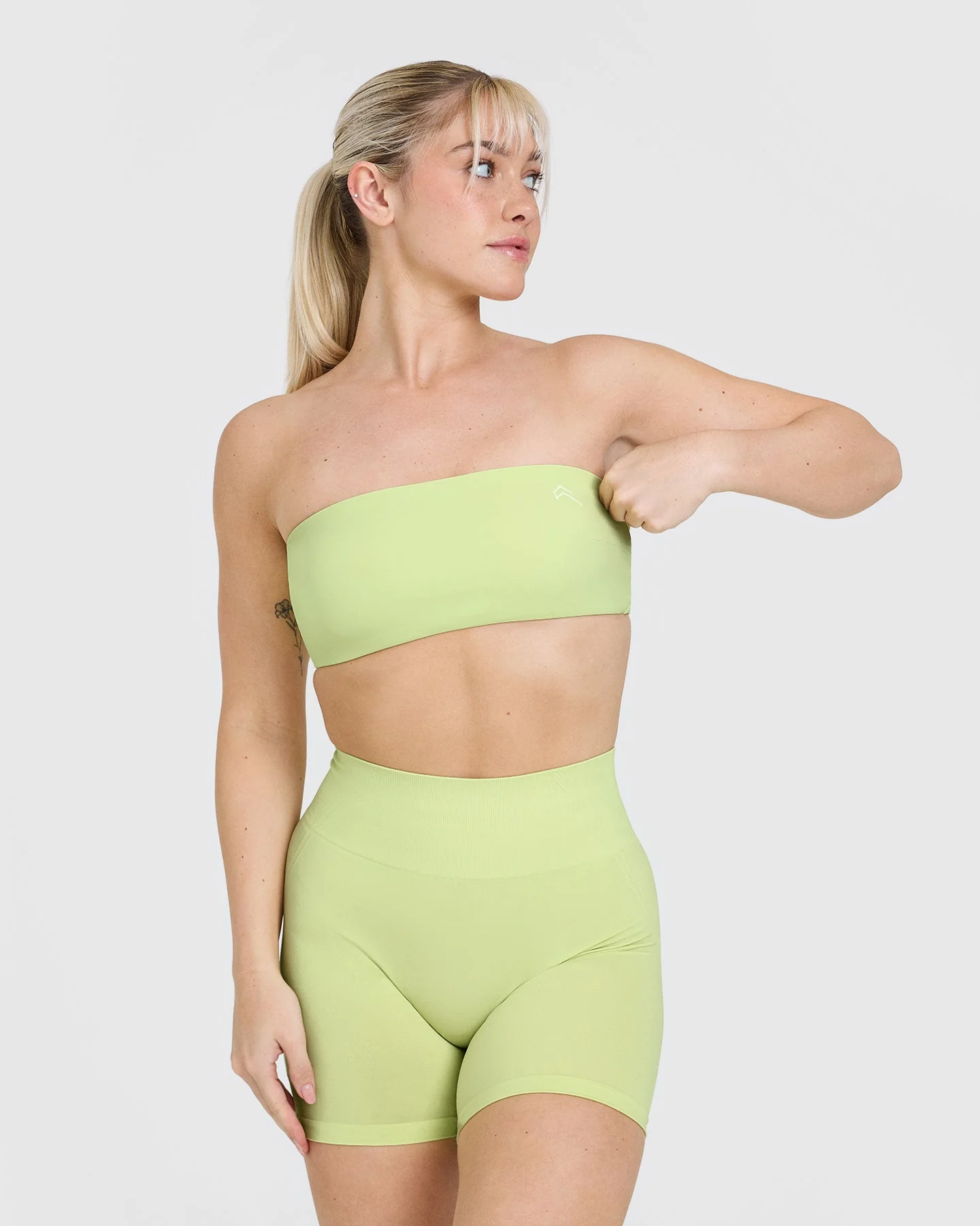 UnifiedMove™ Micro Bandeau Bralette | Pump Green