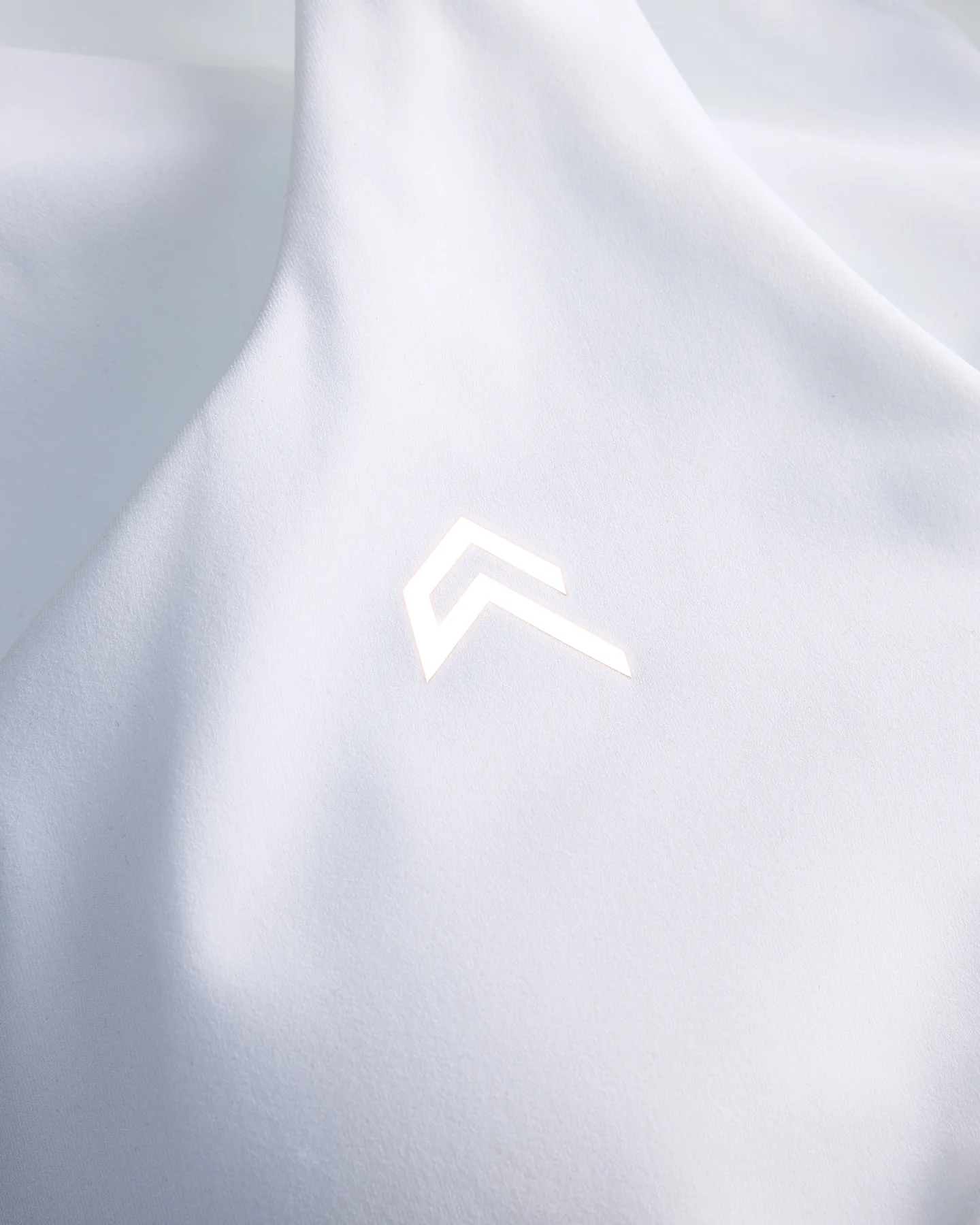 UnifiedMove™ Micro Bralette with Reflective Logo | White - Image 5