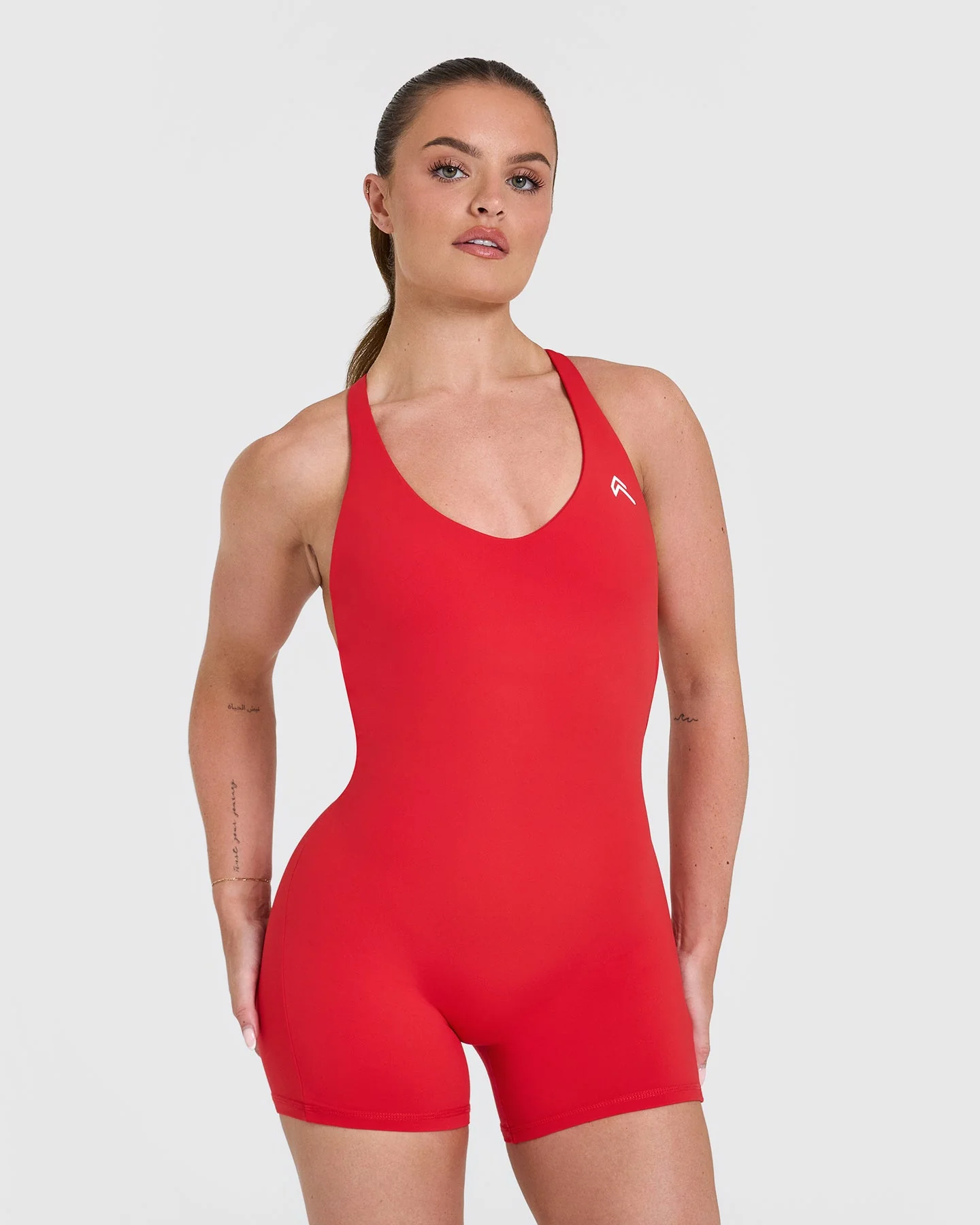 UnifiedMove™ Scoop Back All In One 6" | Muscle Mommy Red