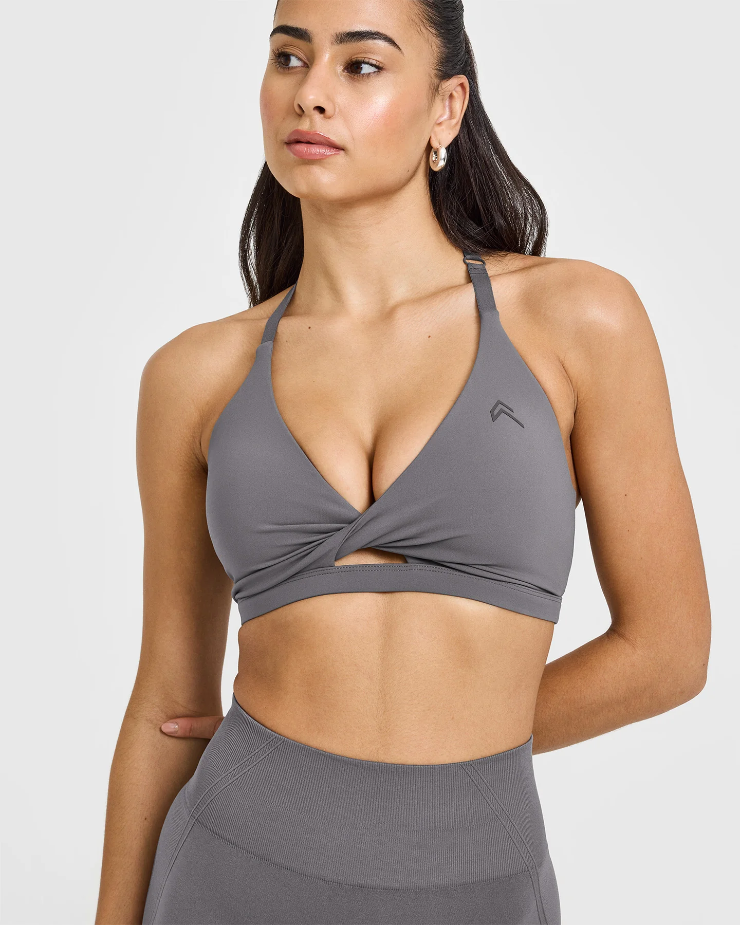 UnifiedMove™ Twist Sports Bra | Ash Grey - Image 4