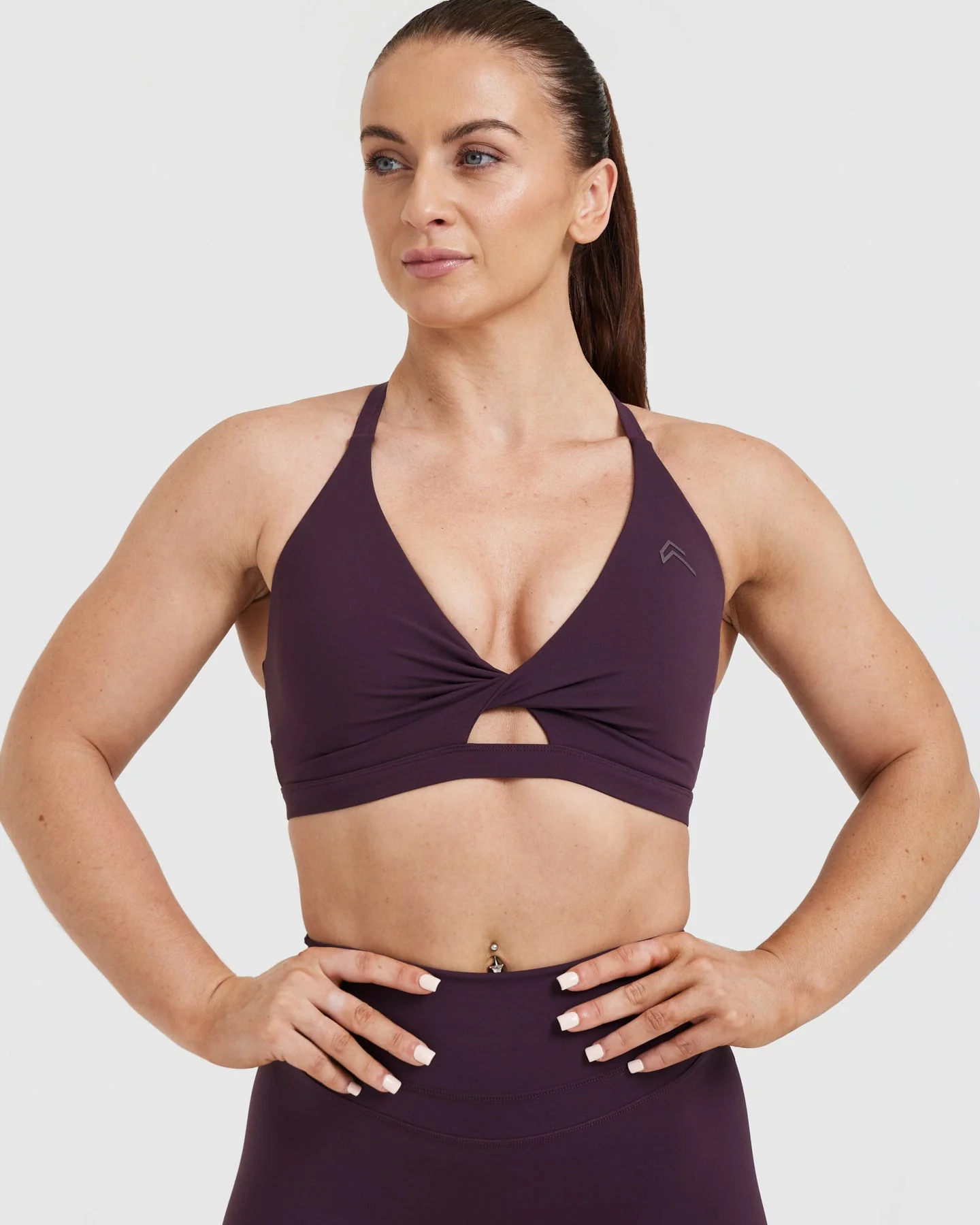 UnifiedMove™ Twist Sports Bra | Blackberry Purple - Image 4