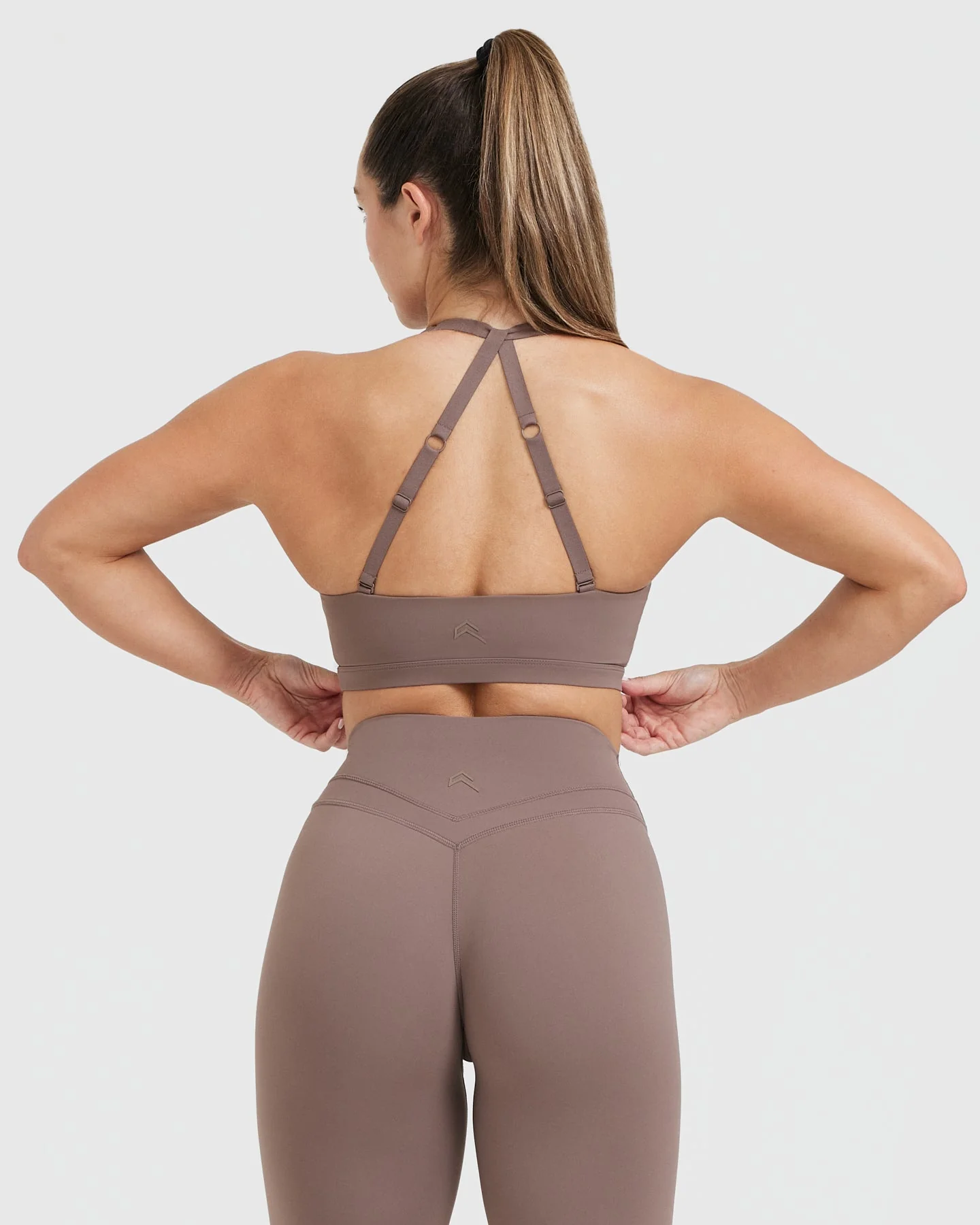 UnifiedMove™ Twist Sports Bra | Cool Brown - Image 2