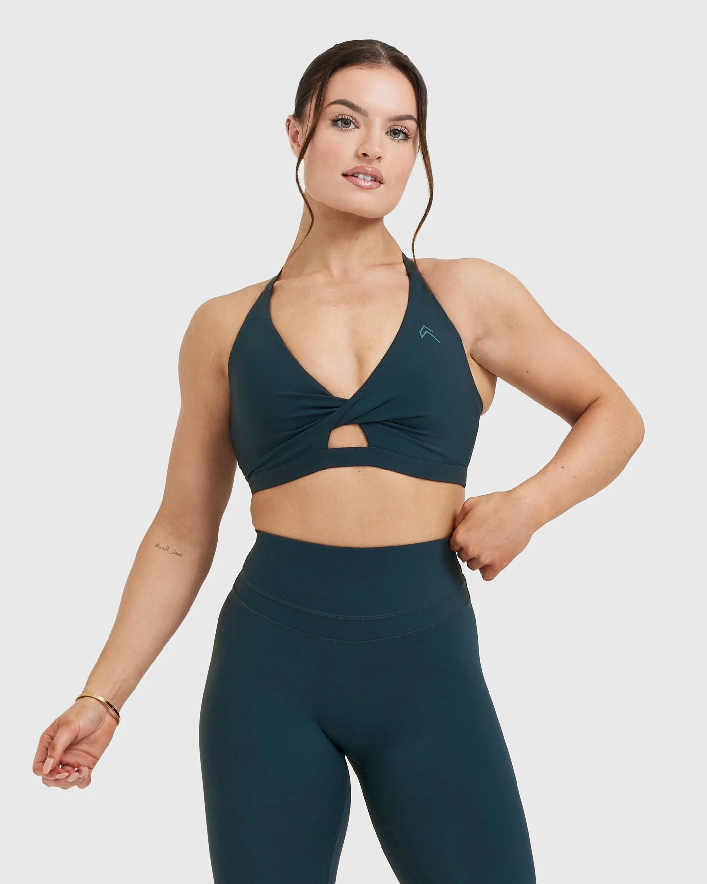 UnifiedMove™ Twist Sports Bra | Oil Blue