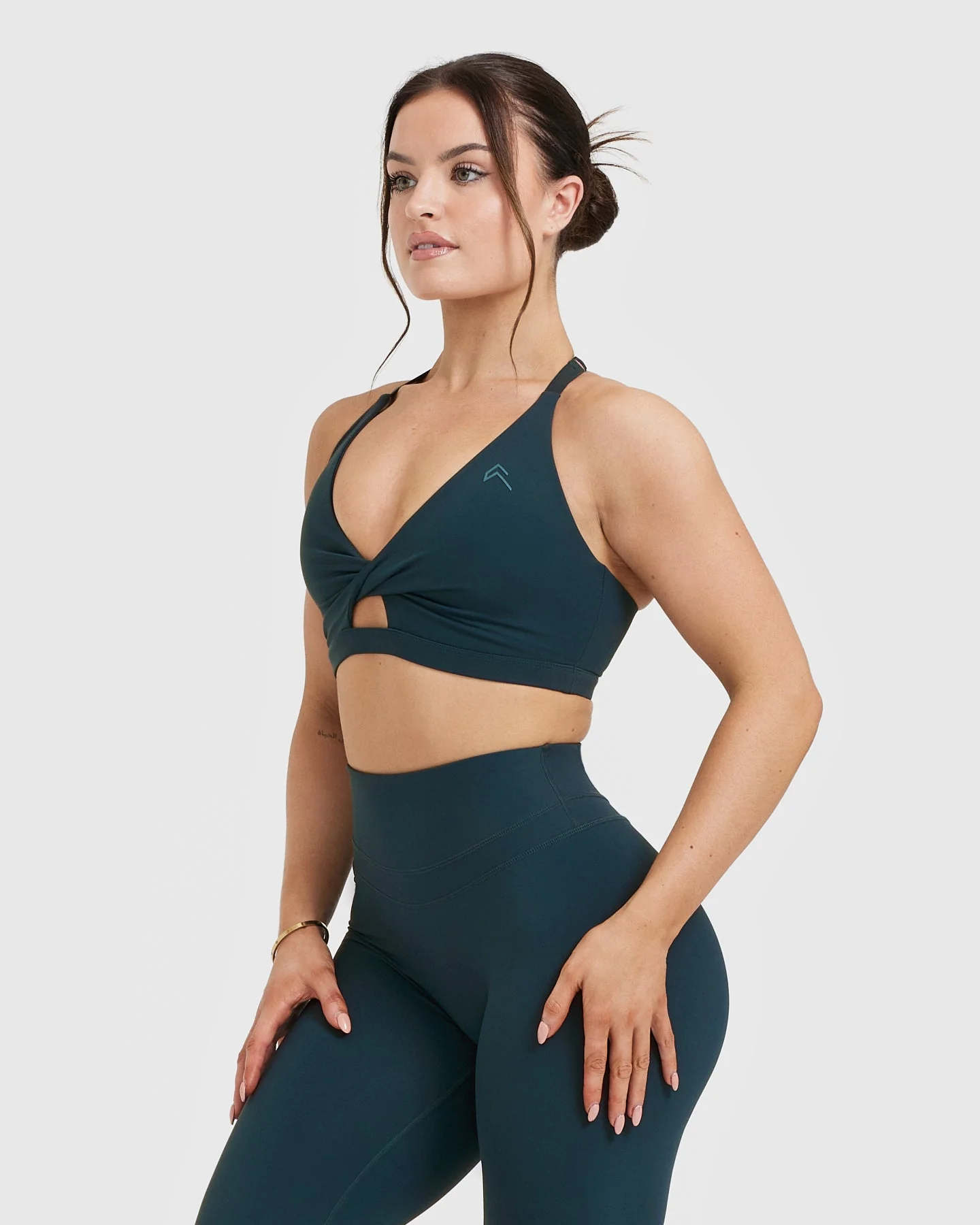 UnifiedMove™ Twist Sports Bra | Oil Blue - Image 3