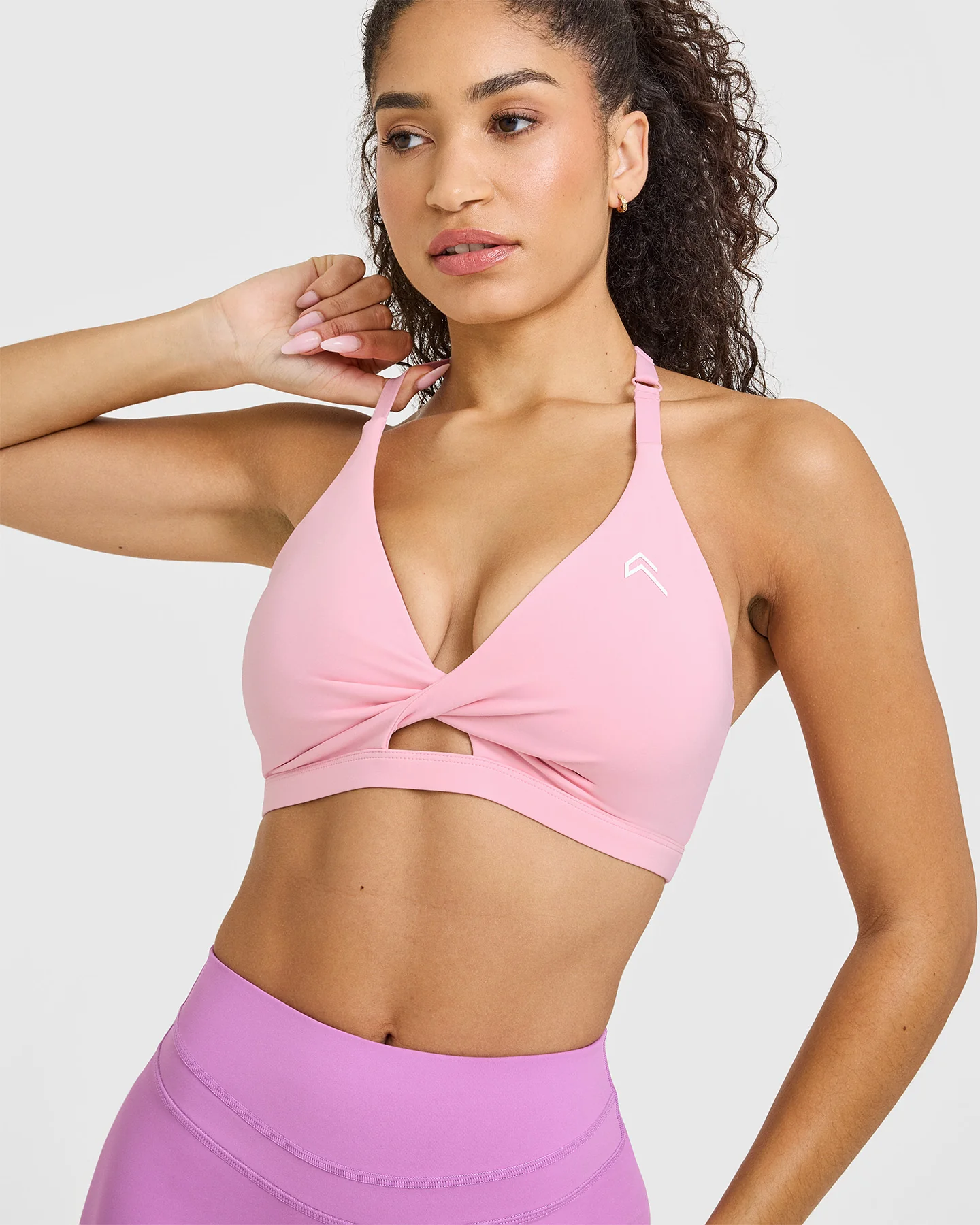UnifiedMove™ Twist Sports Bra | Petal Pink - Image 4
