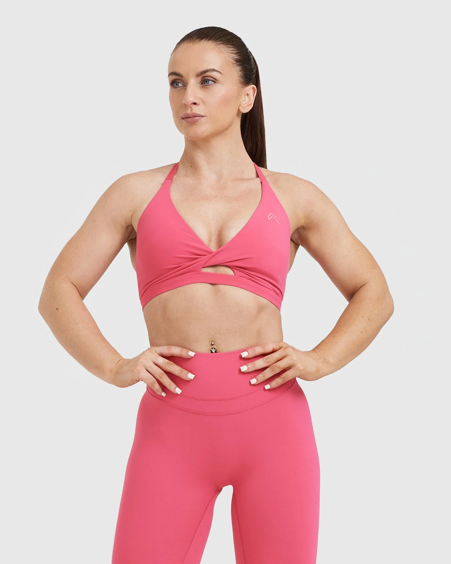 UnifiedMove™ Twist Sports Bra | Velvet Pink