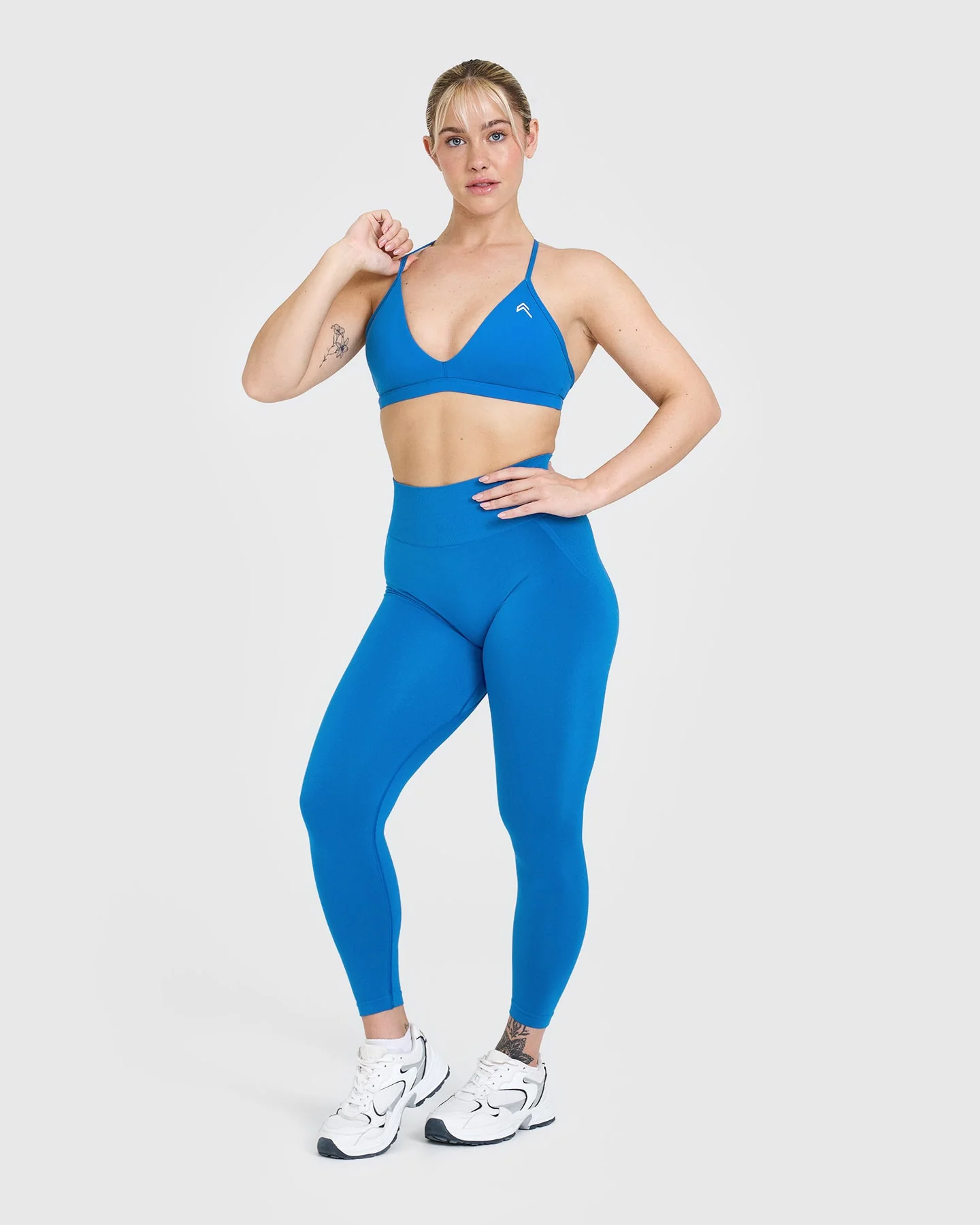 UnifiedMove™ Ultra Micro V Neck Bralette | Retro Blue - Image 3