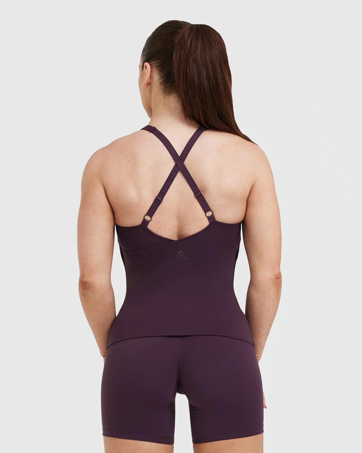 UnifiedMove™ V Neck Cross Back Vest | Blackberry Purple - Image 2