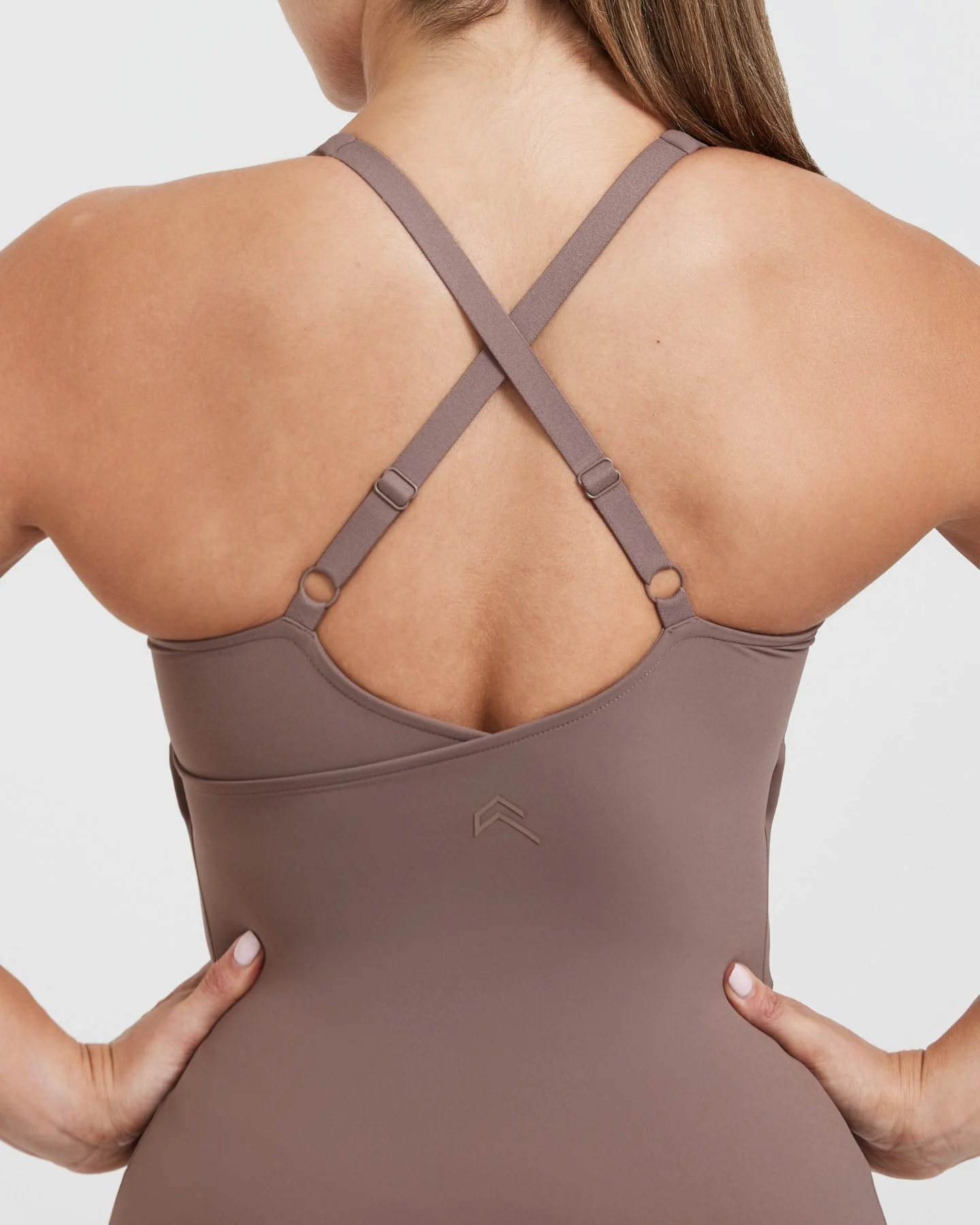 UnifiedMove™ V Neck Cross Back Vest | Cool Brown - Image 5