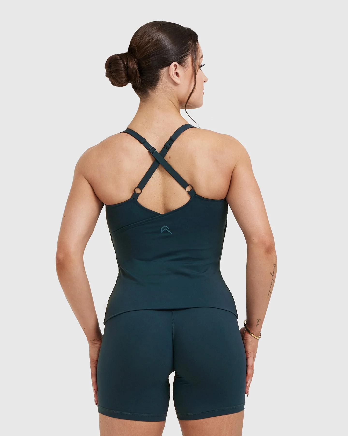 UnifiedMove™ V Neck Cross Back Vest | Oil Blue - Image 2