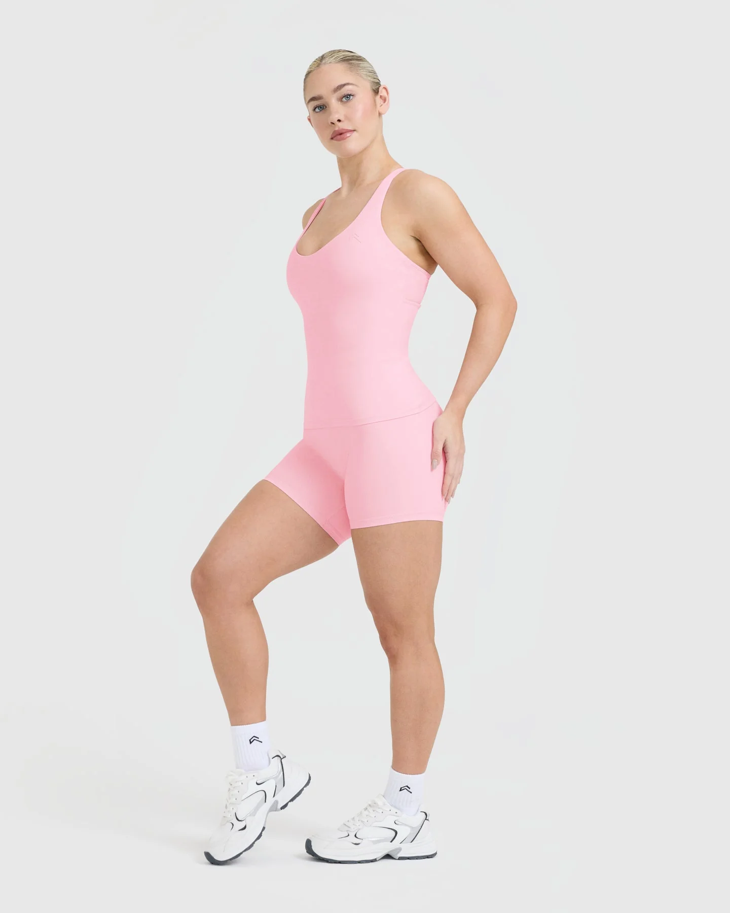 UnifiedMove™ V Neck Cross Back Vest | Petal Pink - Image 3