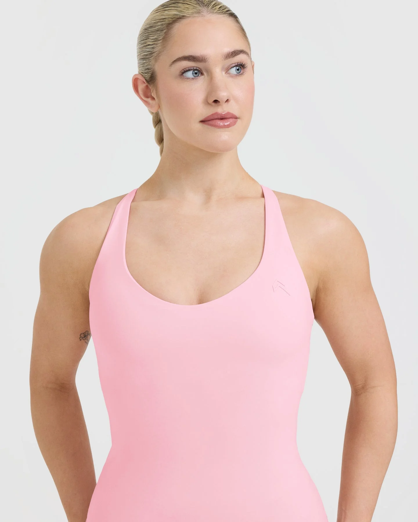 UnifiedMove™ V Neck Cross Back Vest | Petal Pink - Image 4