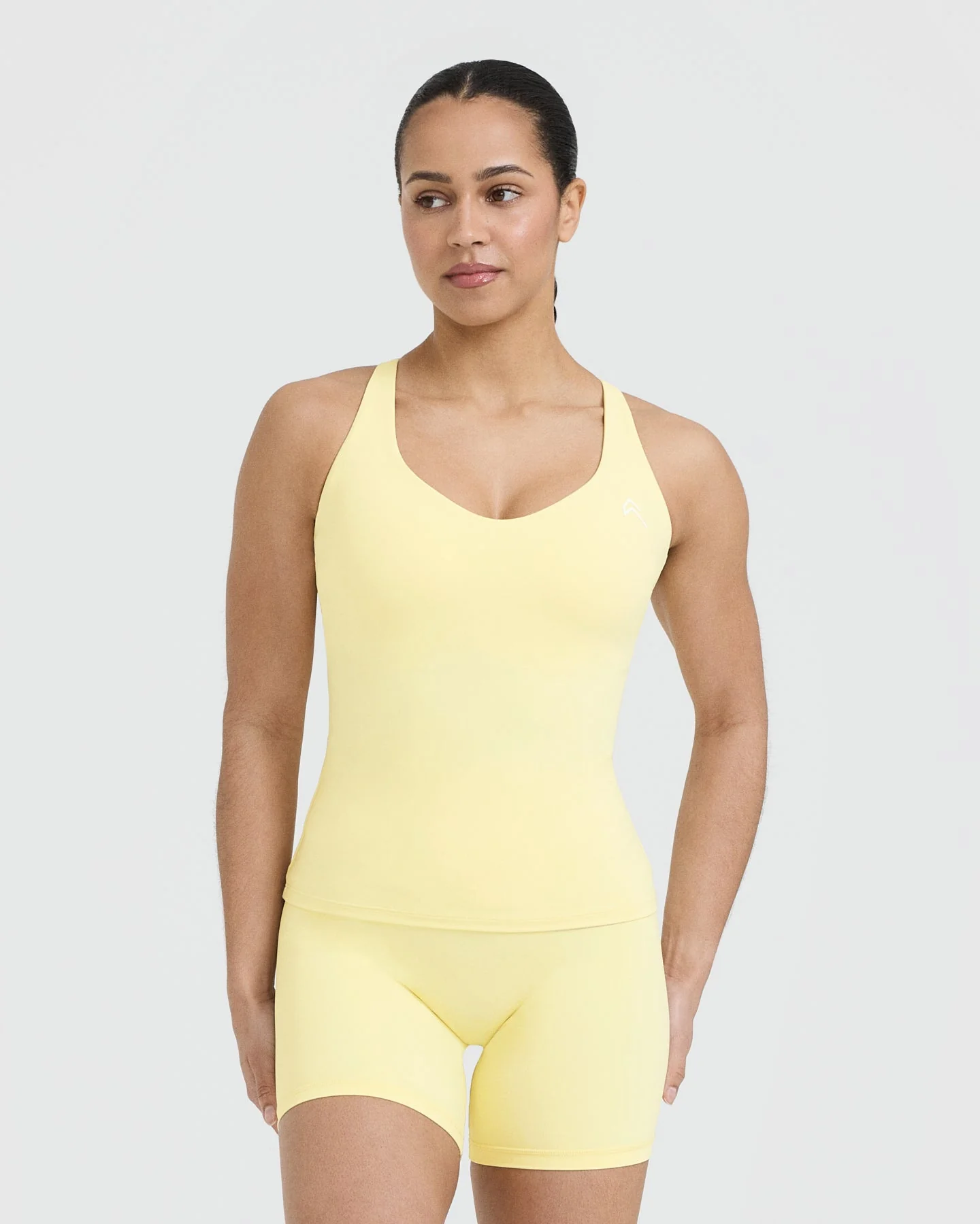 UnifiedMove™ V Neck Cross Back Vest | Sherbert Yellow