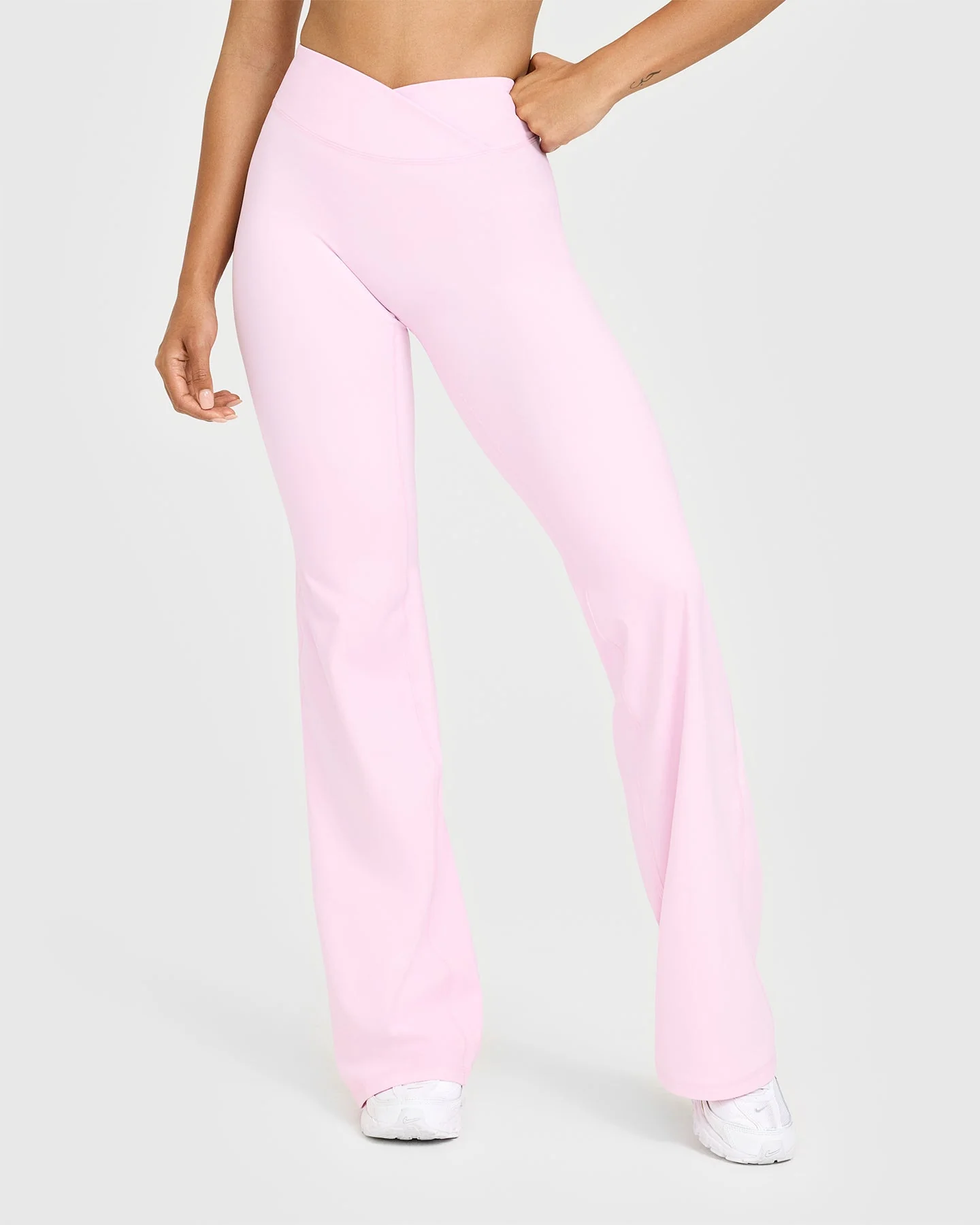 UnifiedMove™ Wrap Flared Bottoms | Chalk Pink