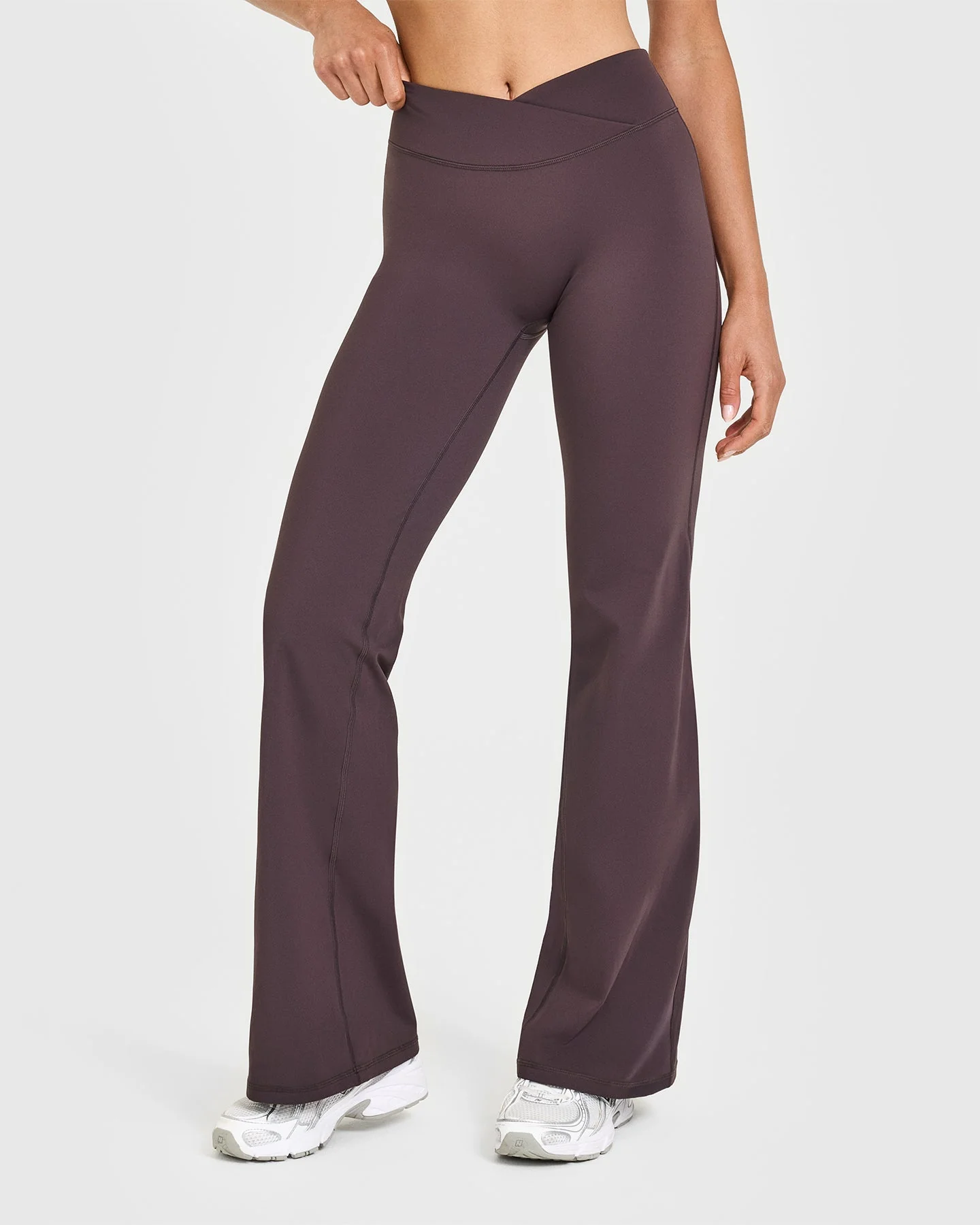 UnifiedMove™ Wrap Flared Bottoms | Dark Umber Brown